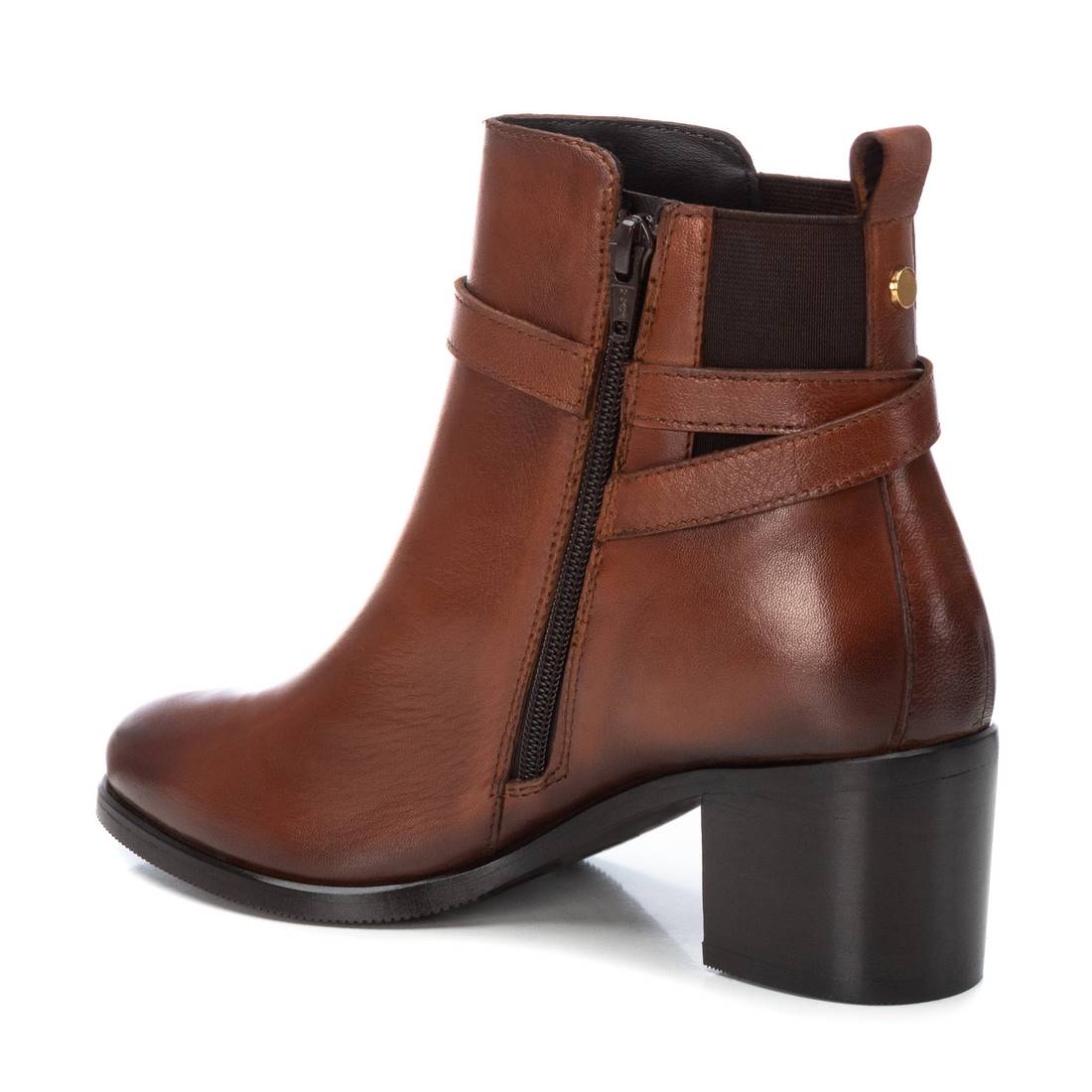 Carmela 16201901 bottine femme marron talon 6 cm cuir