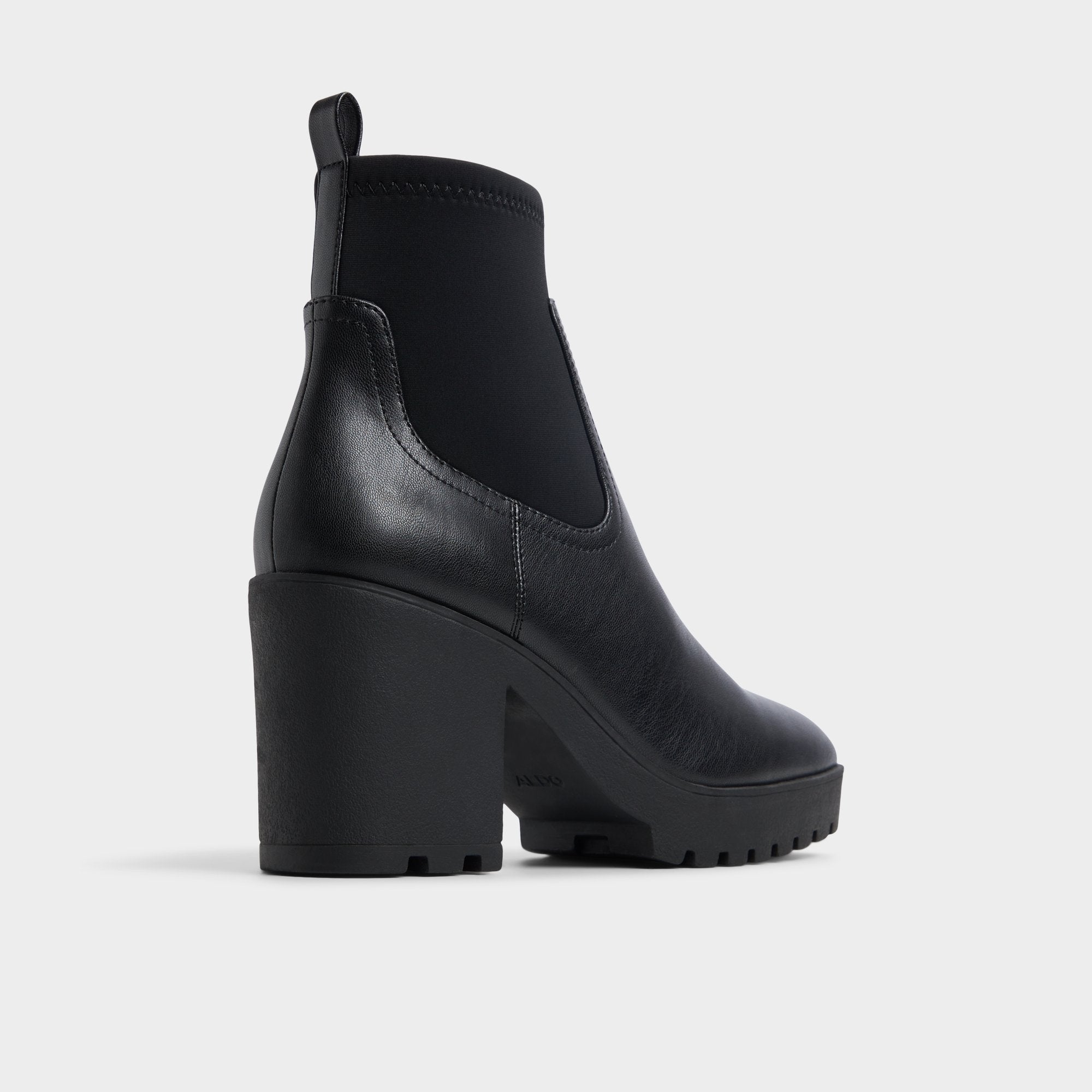 ALDO Marrgo bottines talons noires cuir