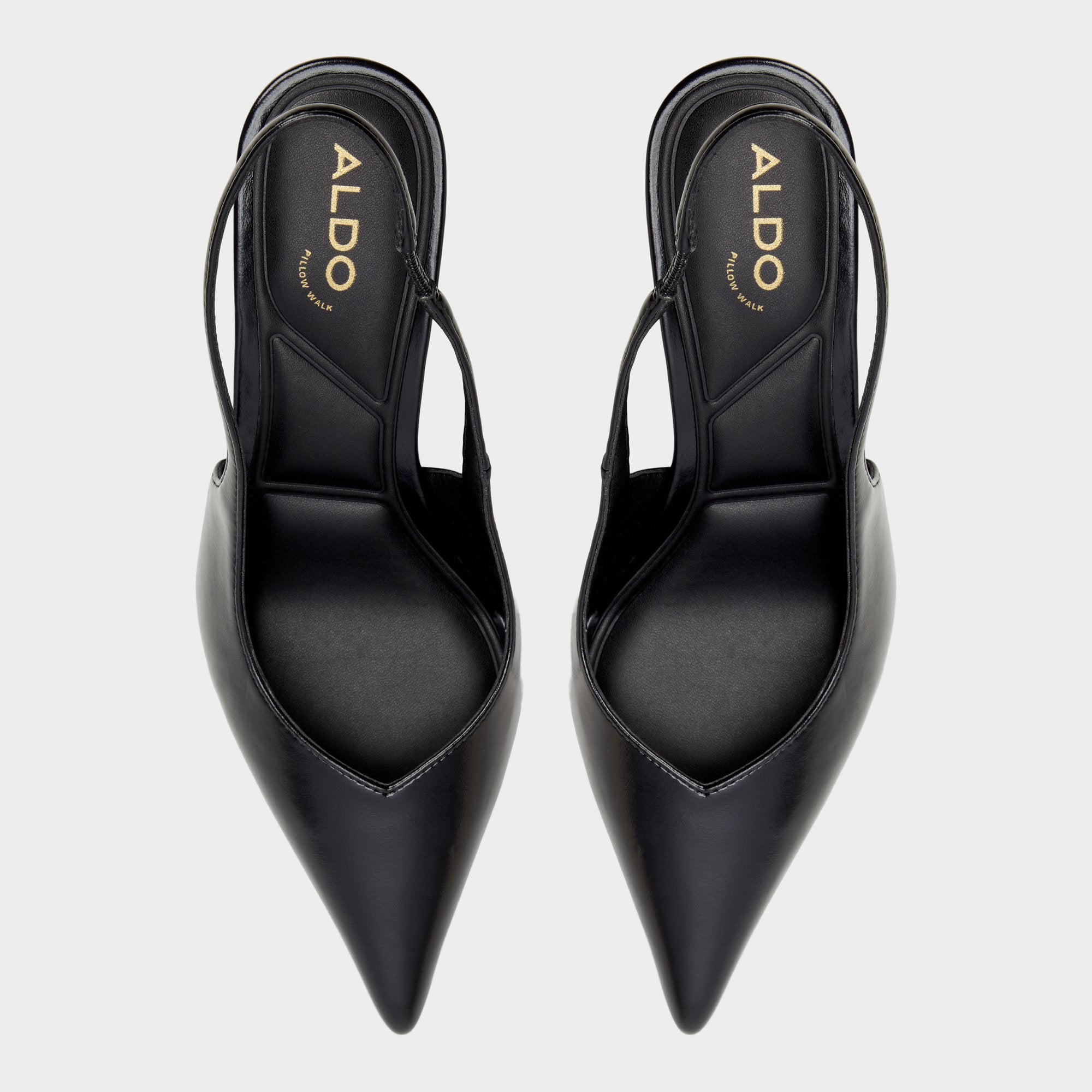ALDO Jenadine escarpins slingback noirs bout pointu