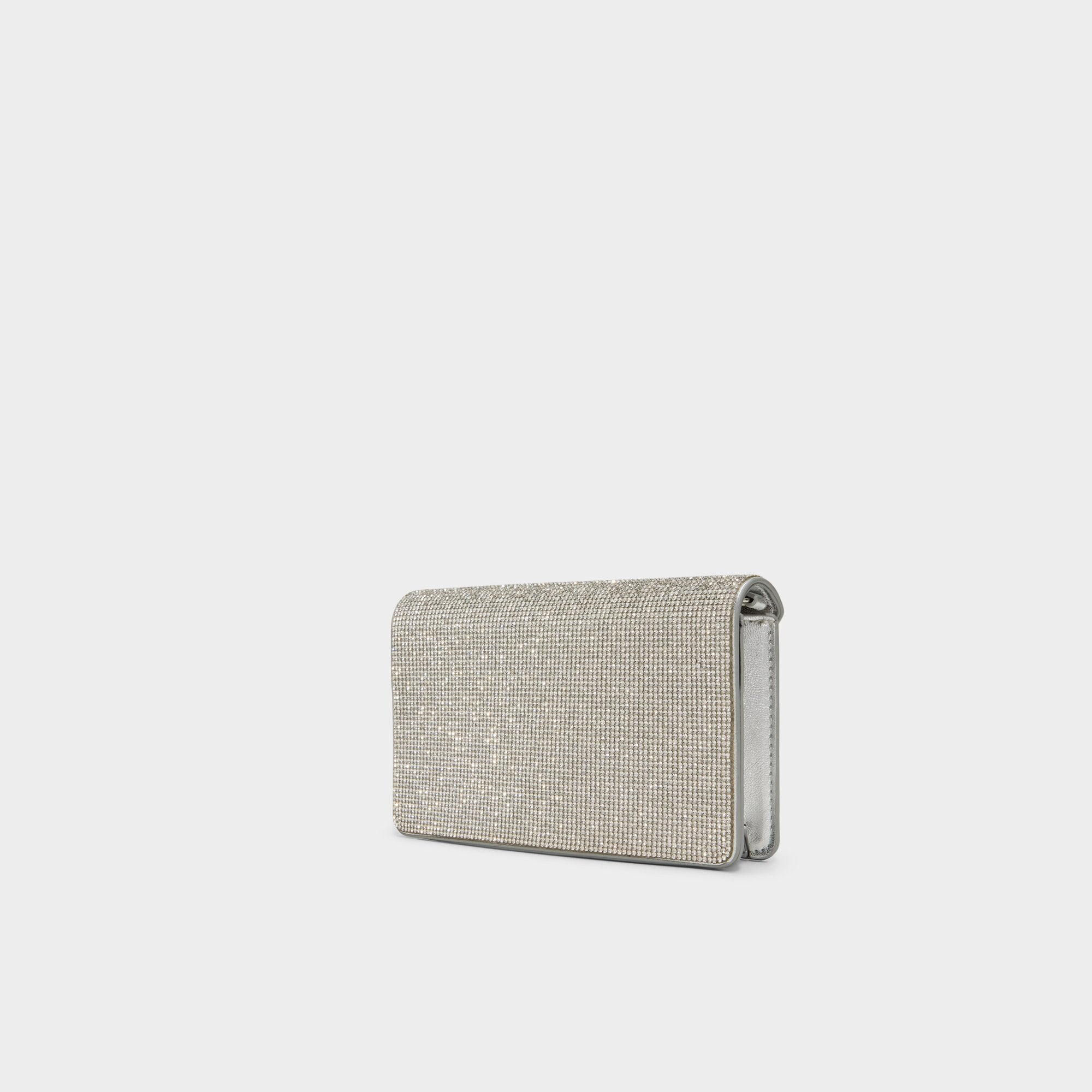 Aldo Brimortonblngg pochette argent paillettes soirée