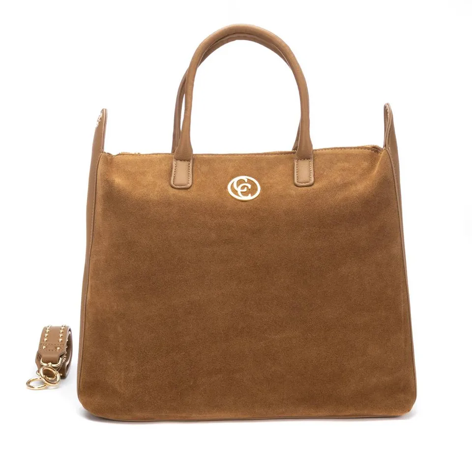 Carmela 18620201 sac épaule femme camel cuir
