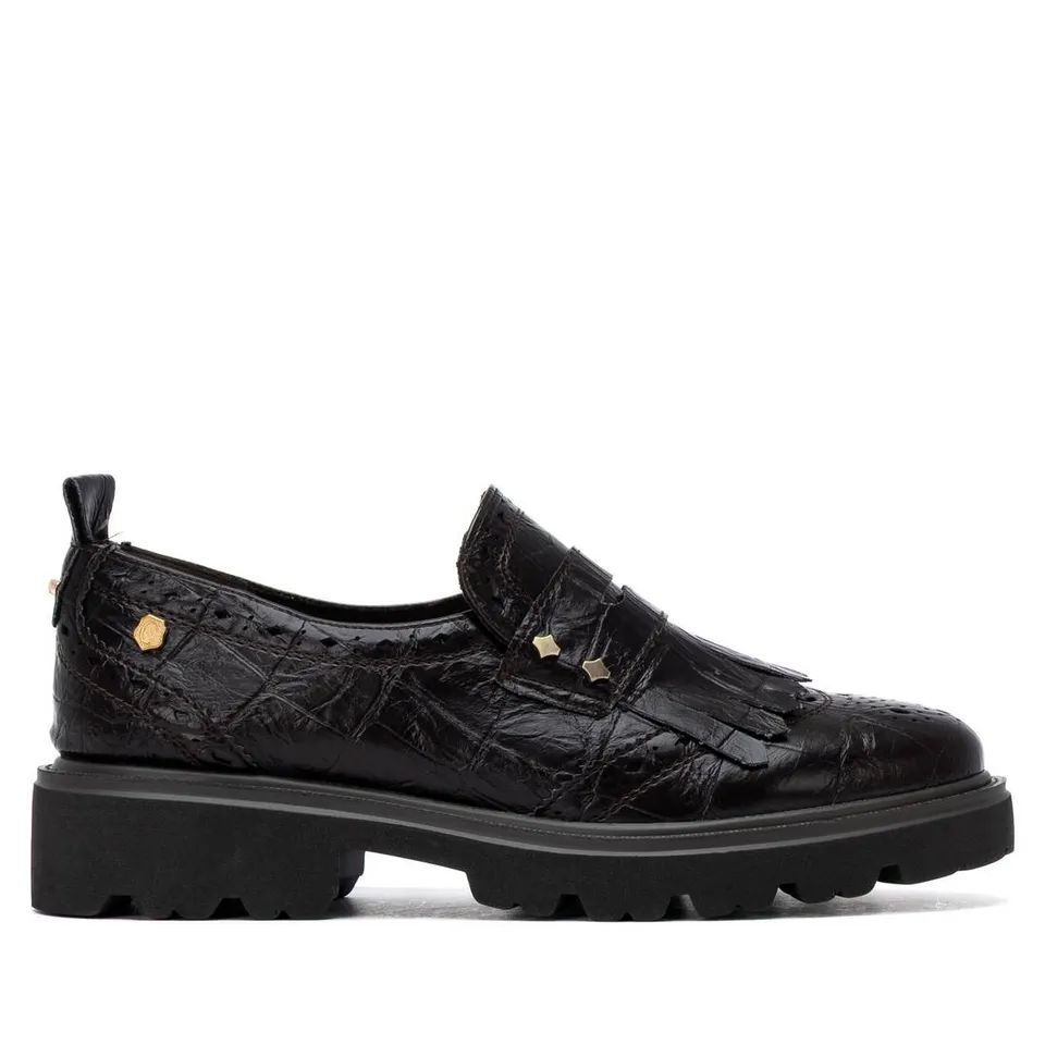 Carmela 16435901 mocassin marron semelle épaisse