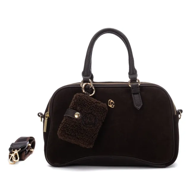 Carmela 18624302 sac cuir marron mallette