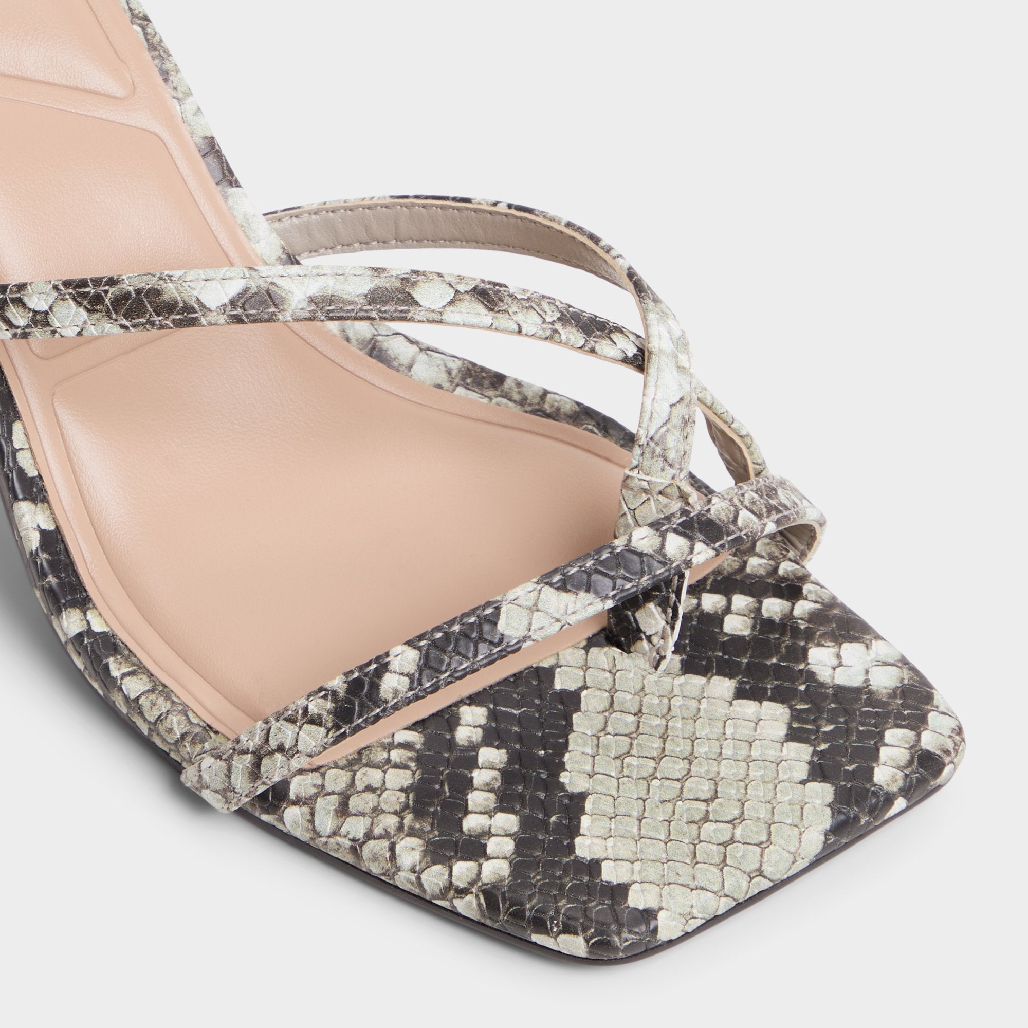 ALDO Calypsa sandales à talons brides blanches