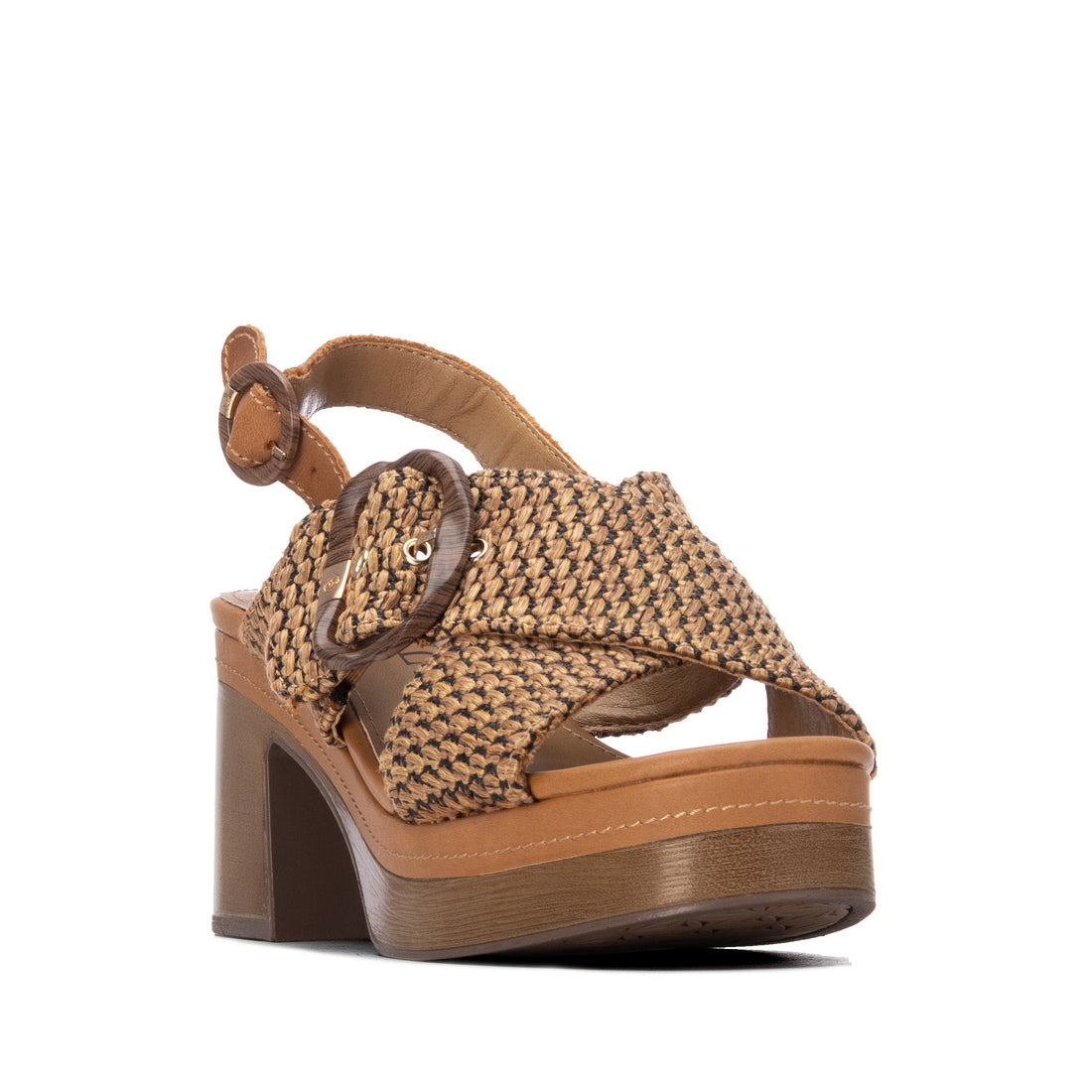 Carmela 16315701 sandale femme camel talon 8 cm