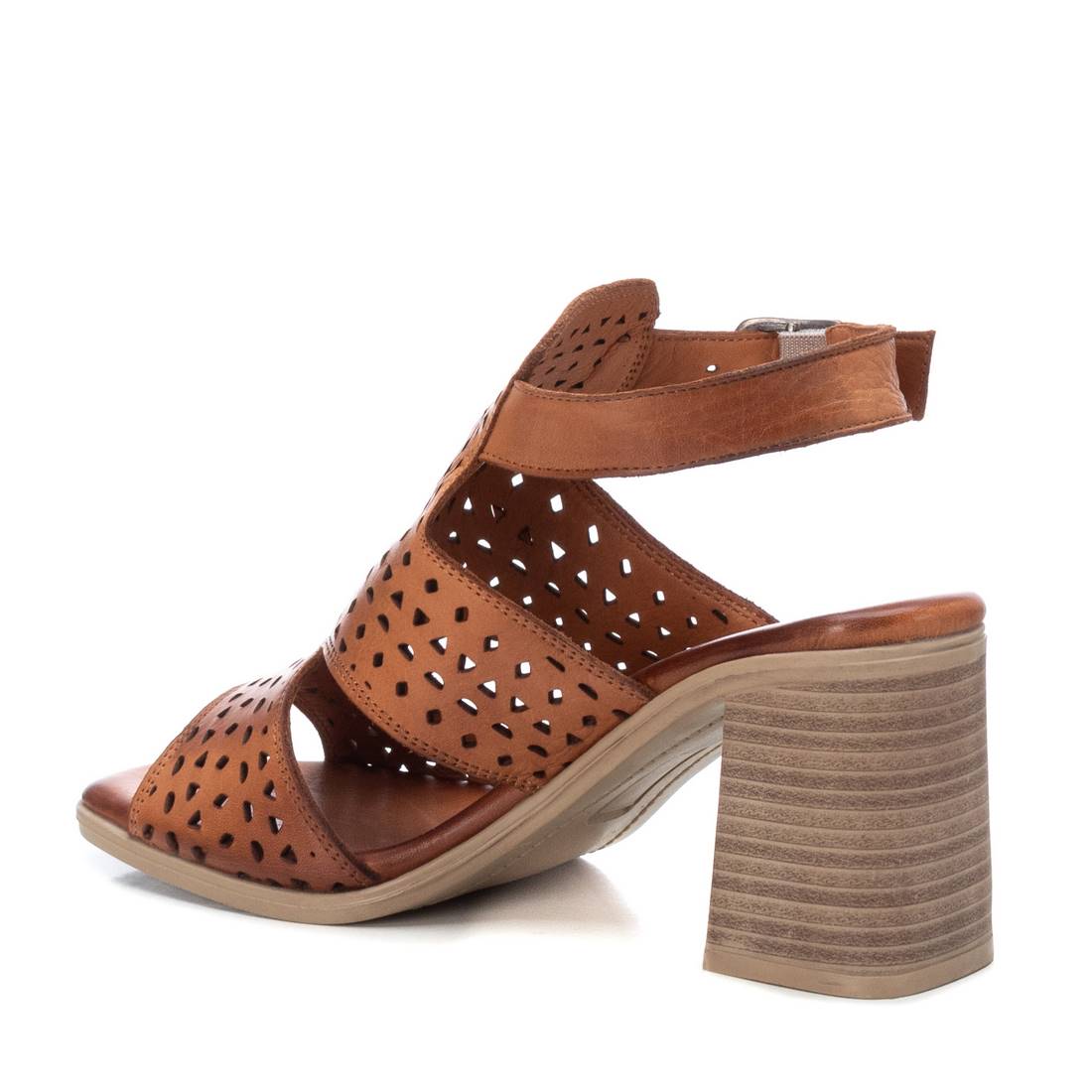 Carmela 16064902 sandales femme cuir marron talon 9 cm