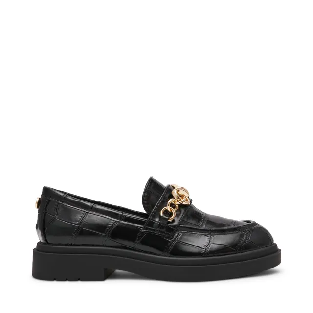 Steve Madden Pre-Launch ballerine noire croco synthétique