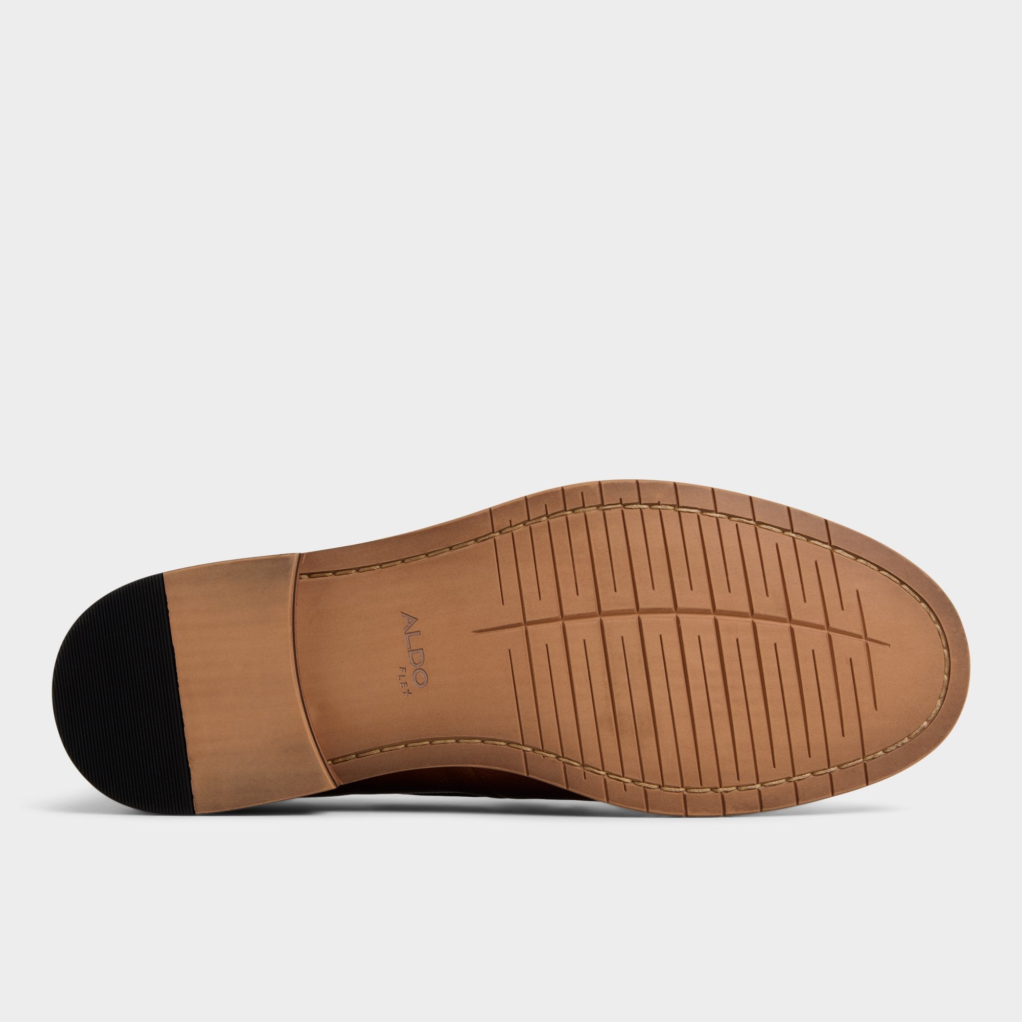ALDO Nunez mocassins cognac à pompons