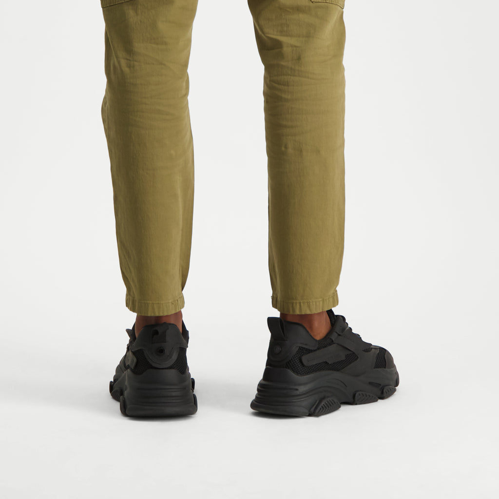 Steve Madden Possess baskets homme noires semelle épaisse