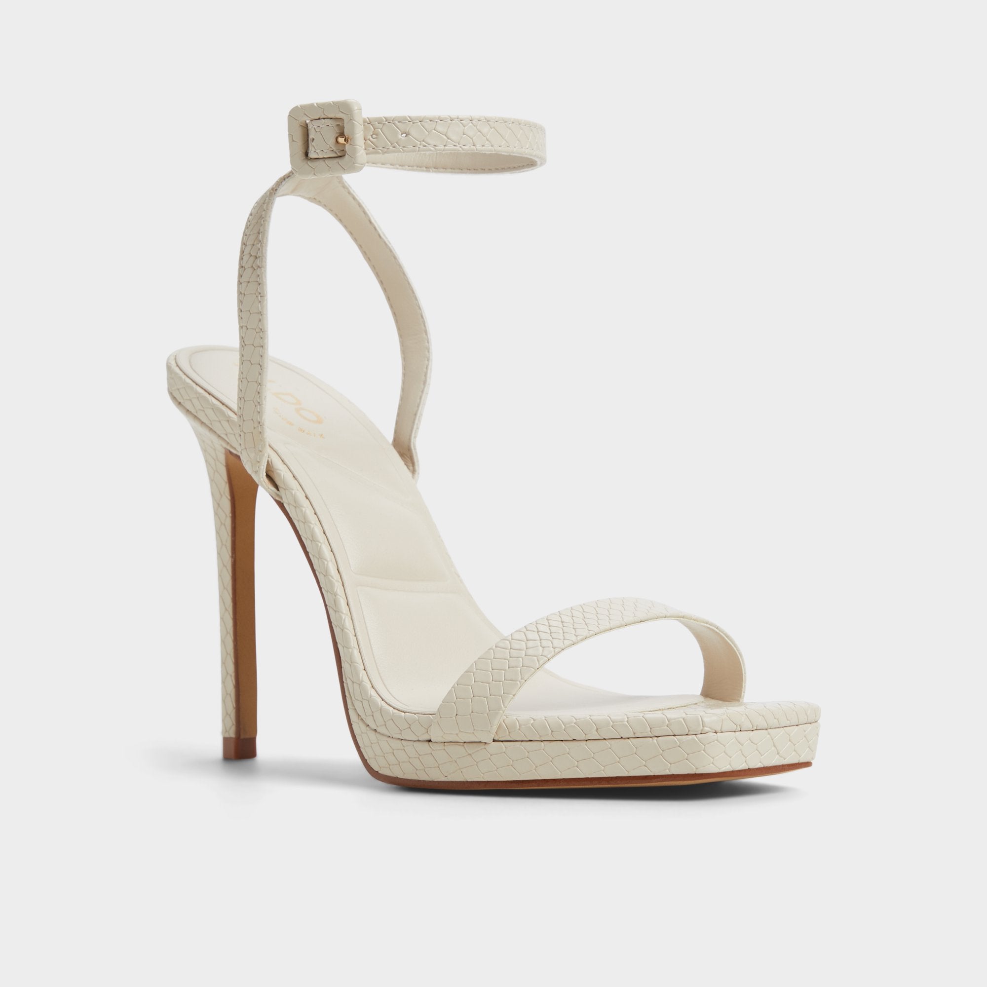 ALDO Kaathy sandales à talon marron femme