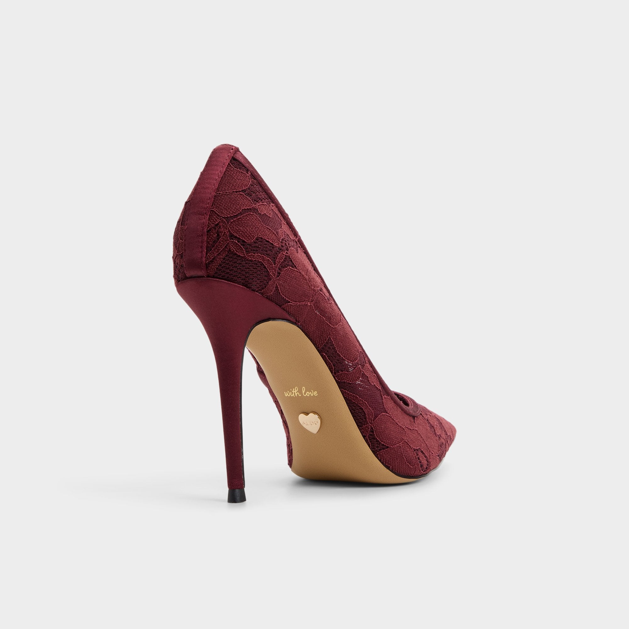 ALDO Starrla escarpins bordeaux talon haut soirée
