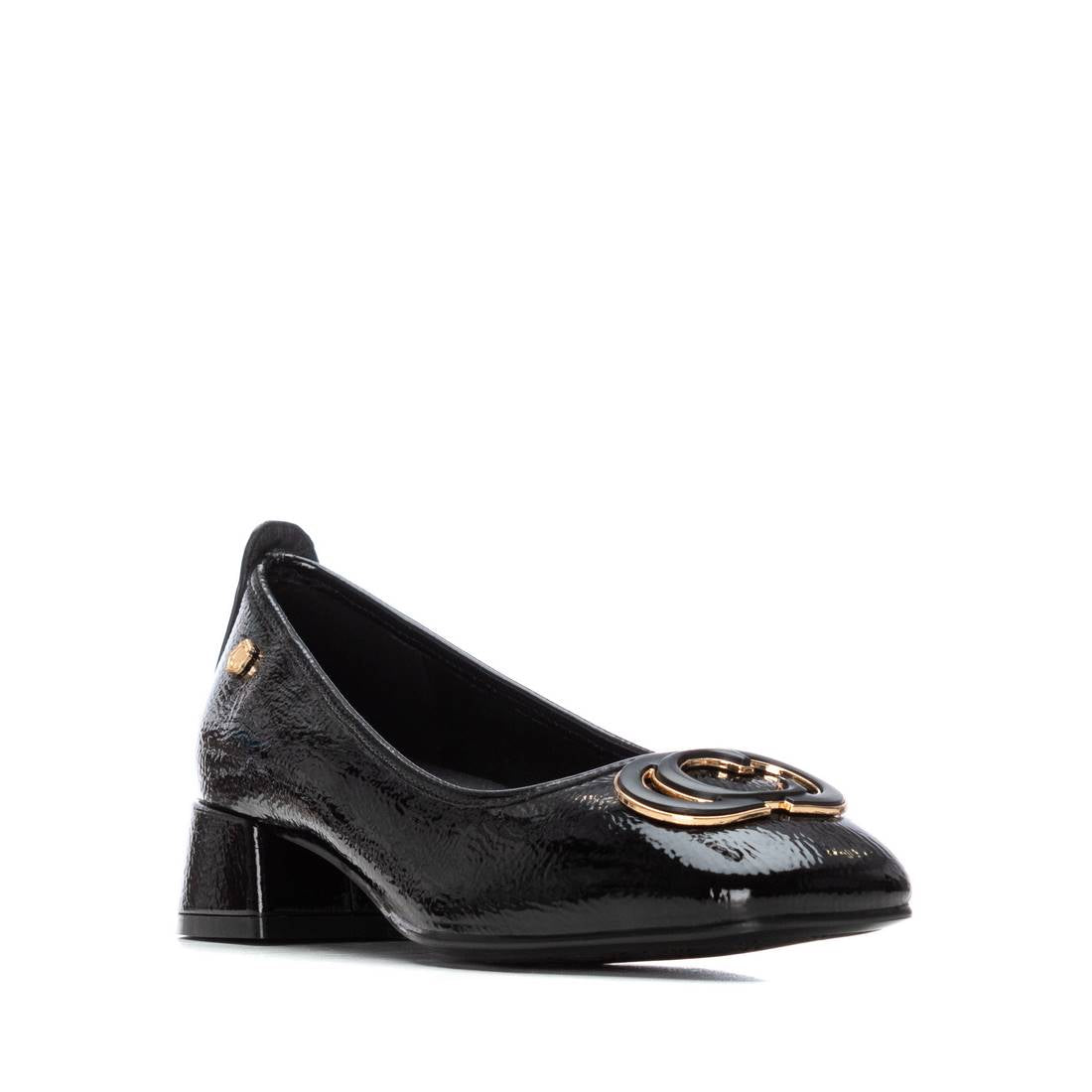 Carmela 16254003 ballerine femme noir verni