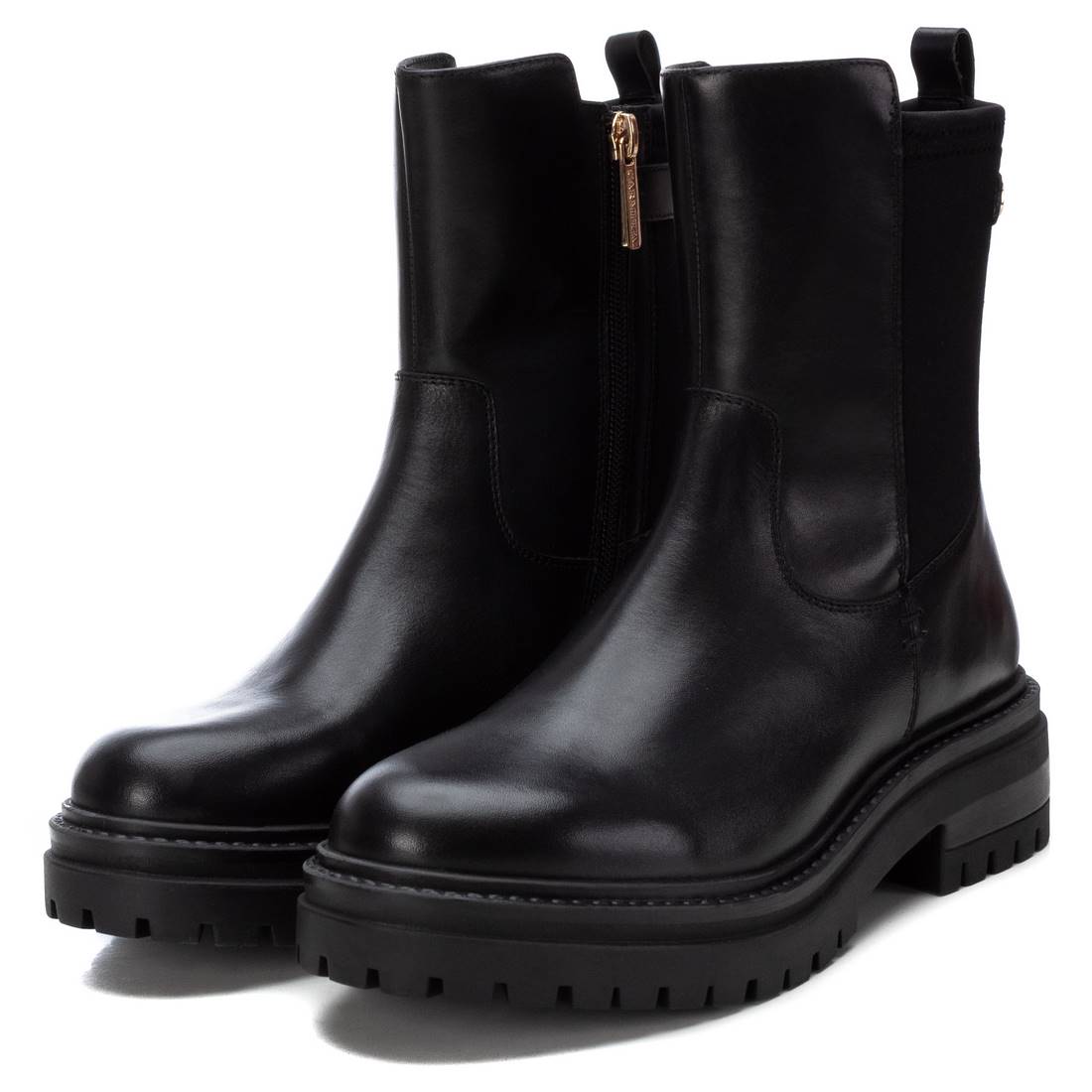 Carmela 16177801 boots chelsea cuir noir