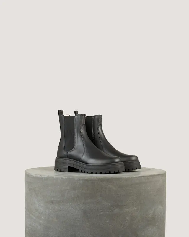 Tila March SASHA bottine cuir noir semelle 3 cm