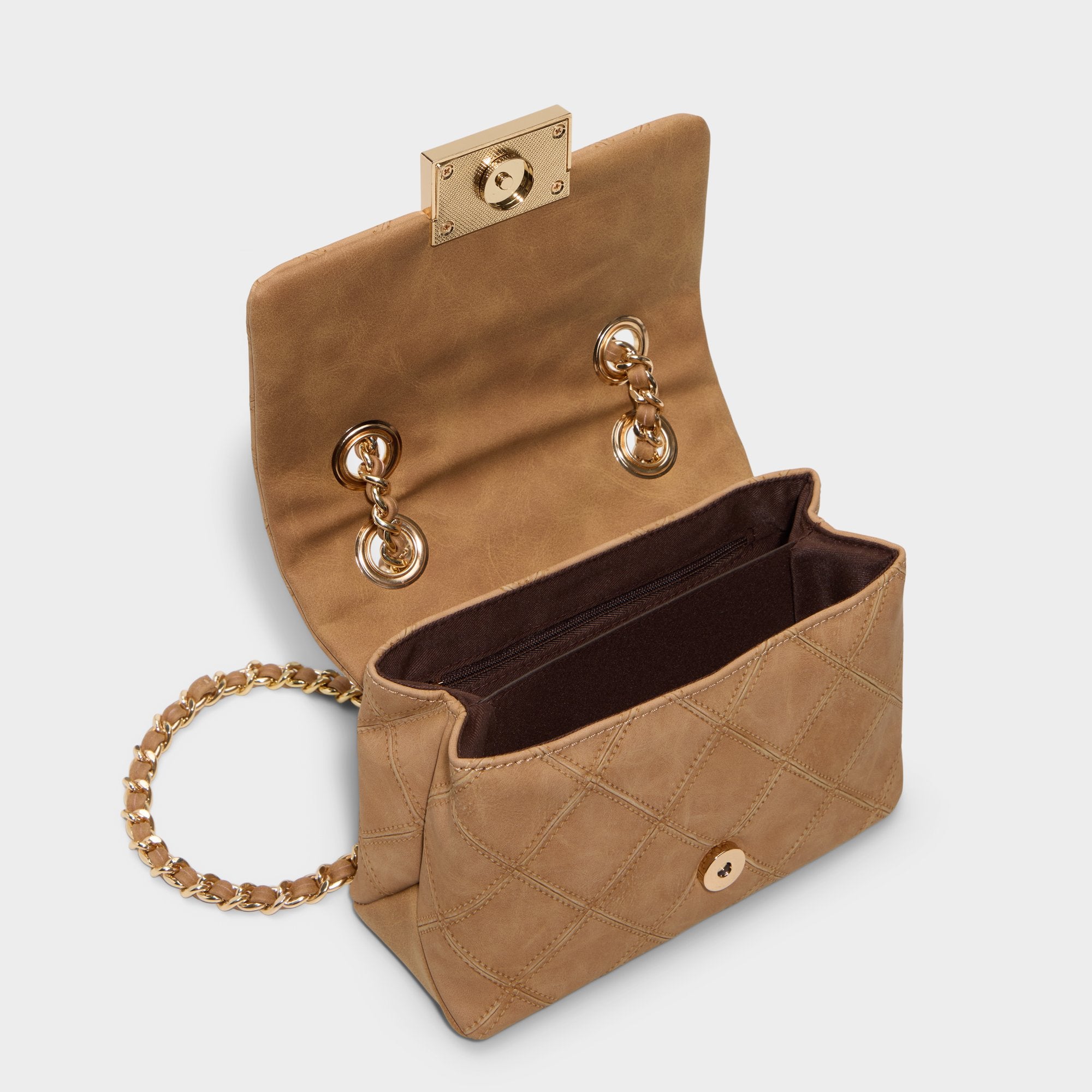 Aldo Latissia sac marron suède