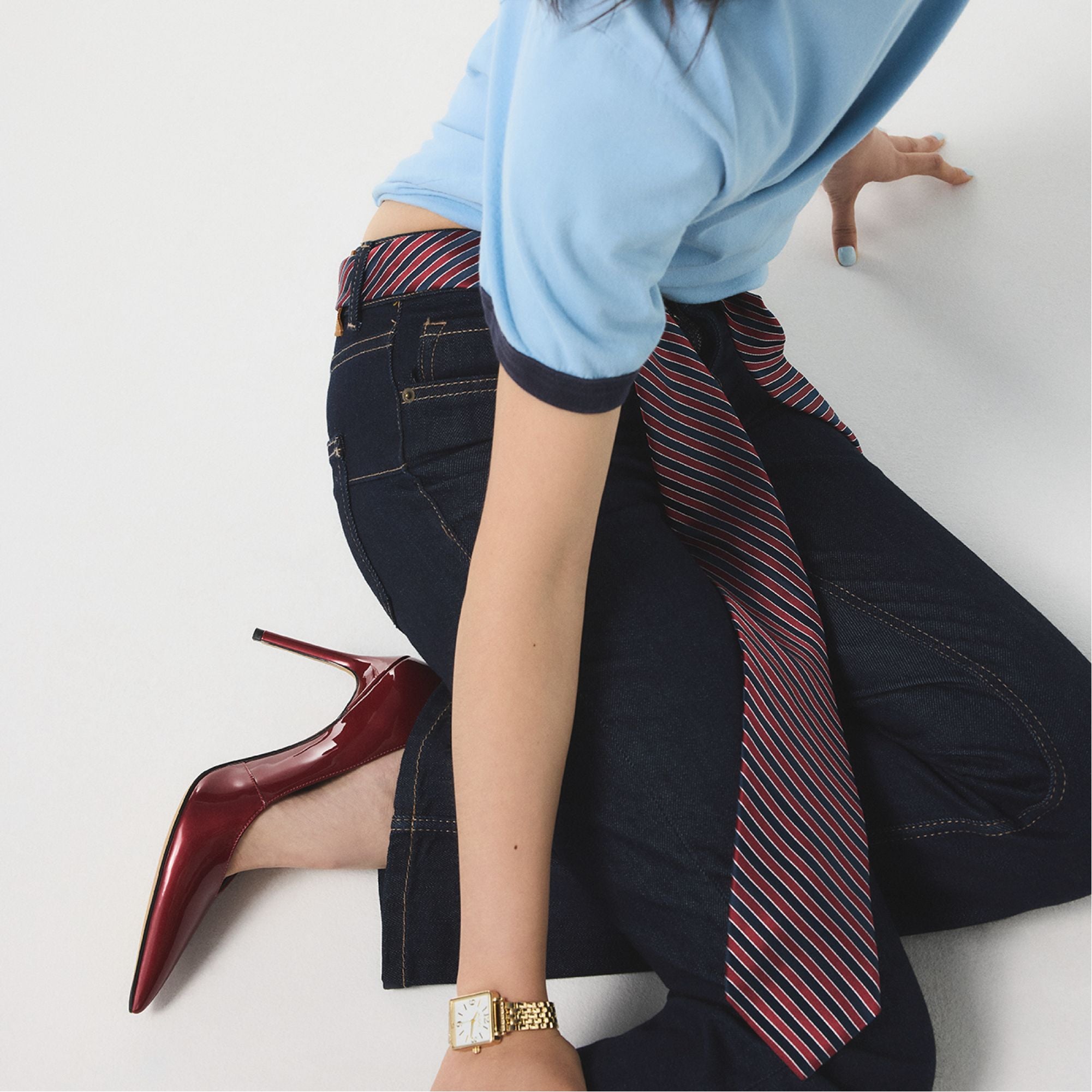 ALDO Zaira escarpins vernis rouge bordeaux