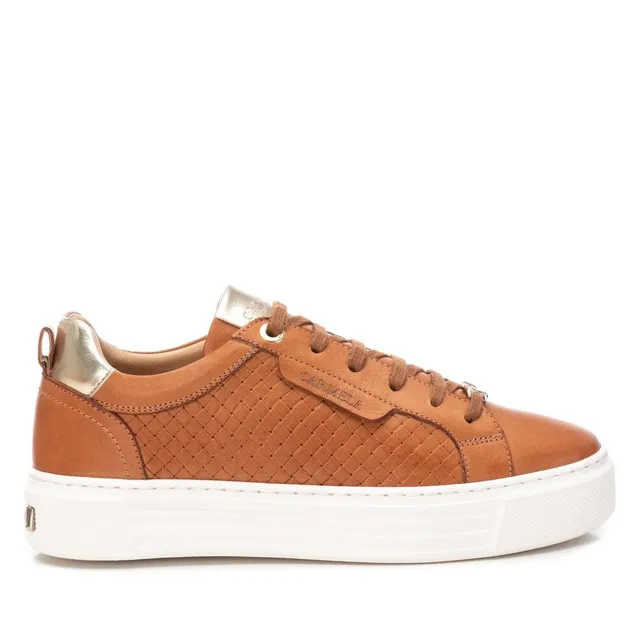 Carmela 161313 16131302 sneaker marron cuir lacets