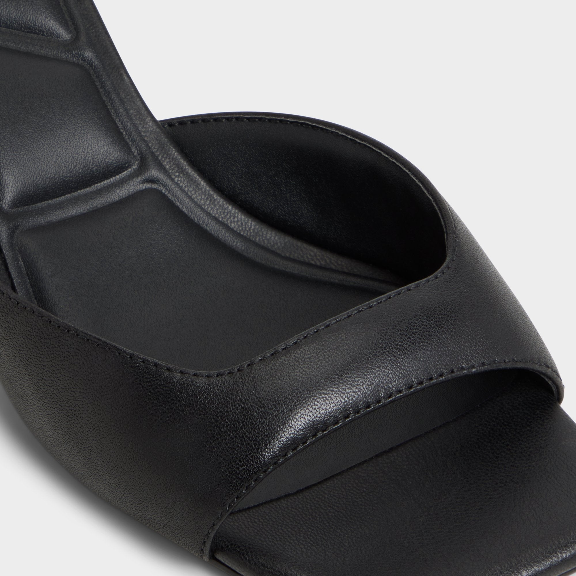 ALDO Aneky sandales cuir noir talon bloc