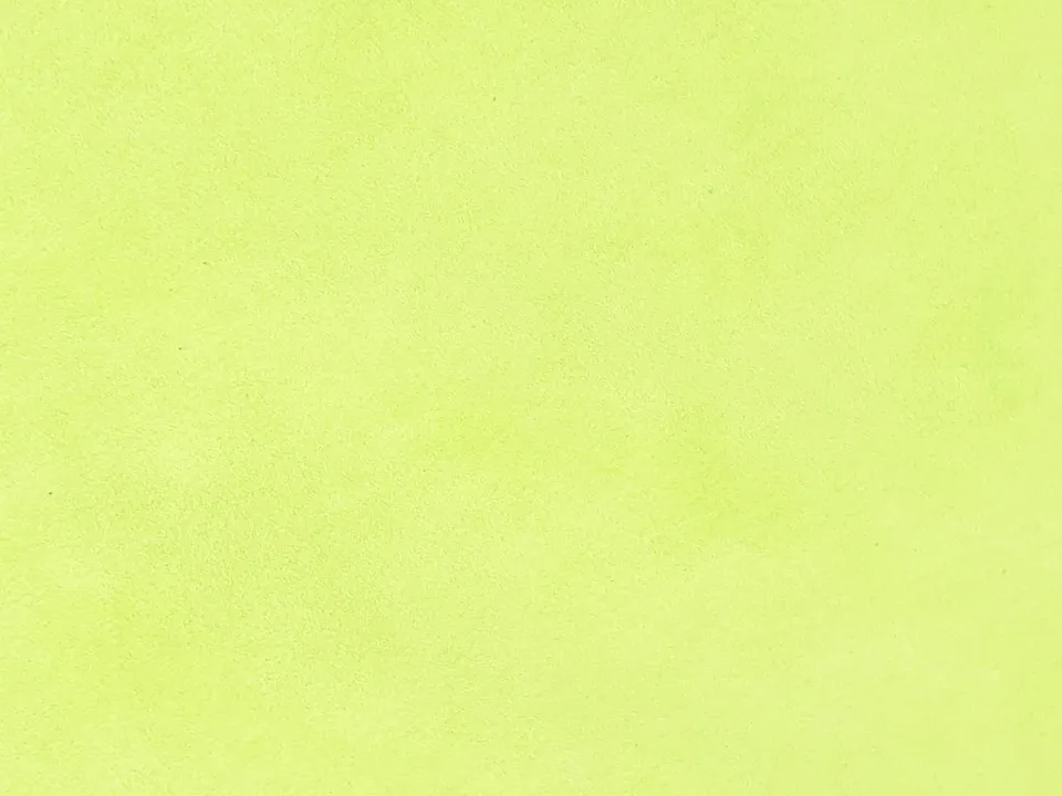 Dessine Moi Un Soulier échantillon velours vert anis matière