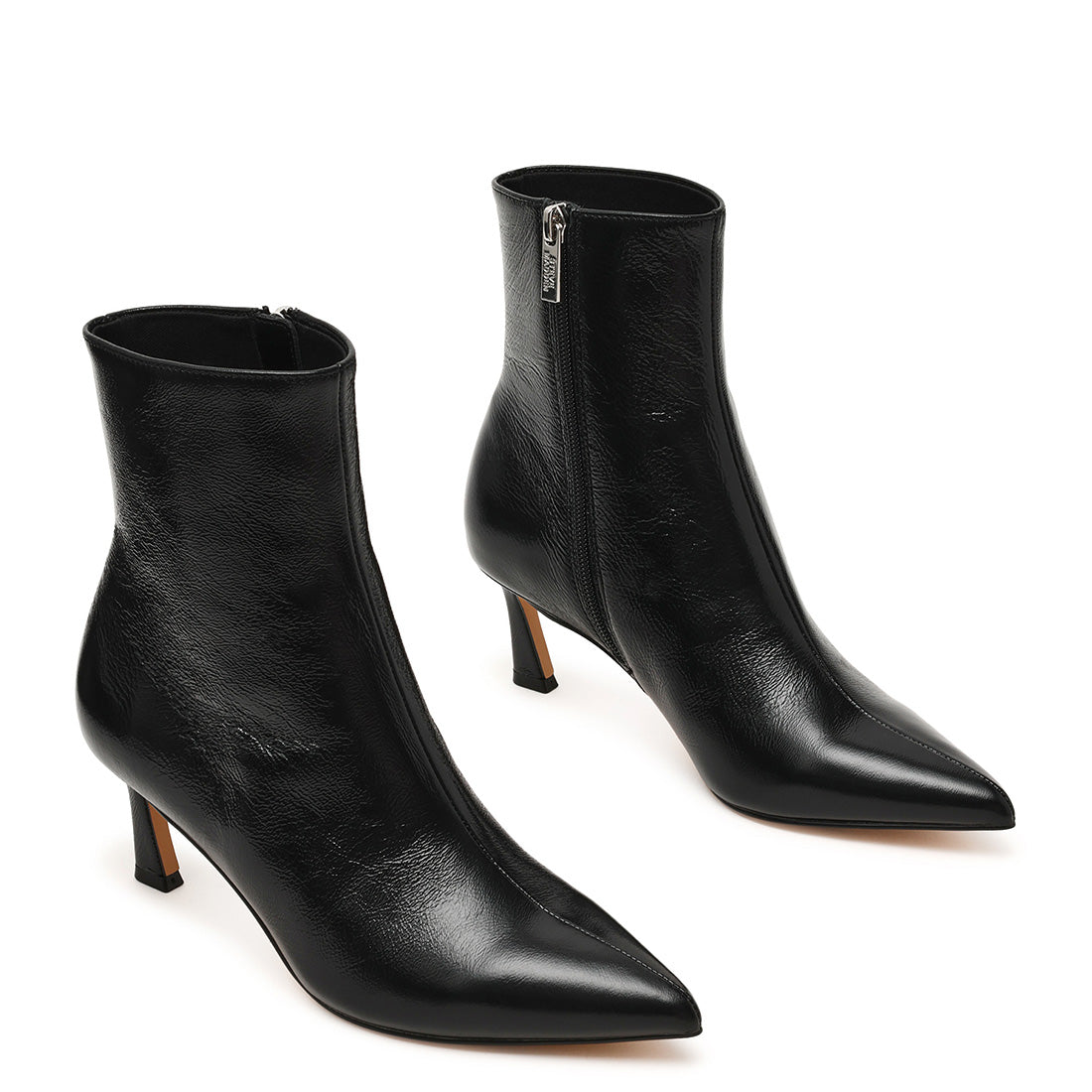 Steve Madden Lulah bottine cuir noir talon 6 cm