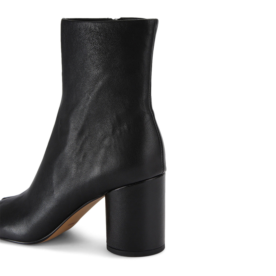 Steve Madden Caro bottes cuir noir talon 8,5 cm