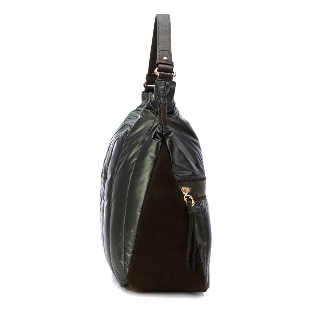 Carmela 18605702 sac nylon vert 5 poches épaule