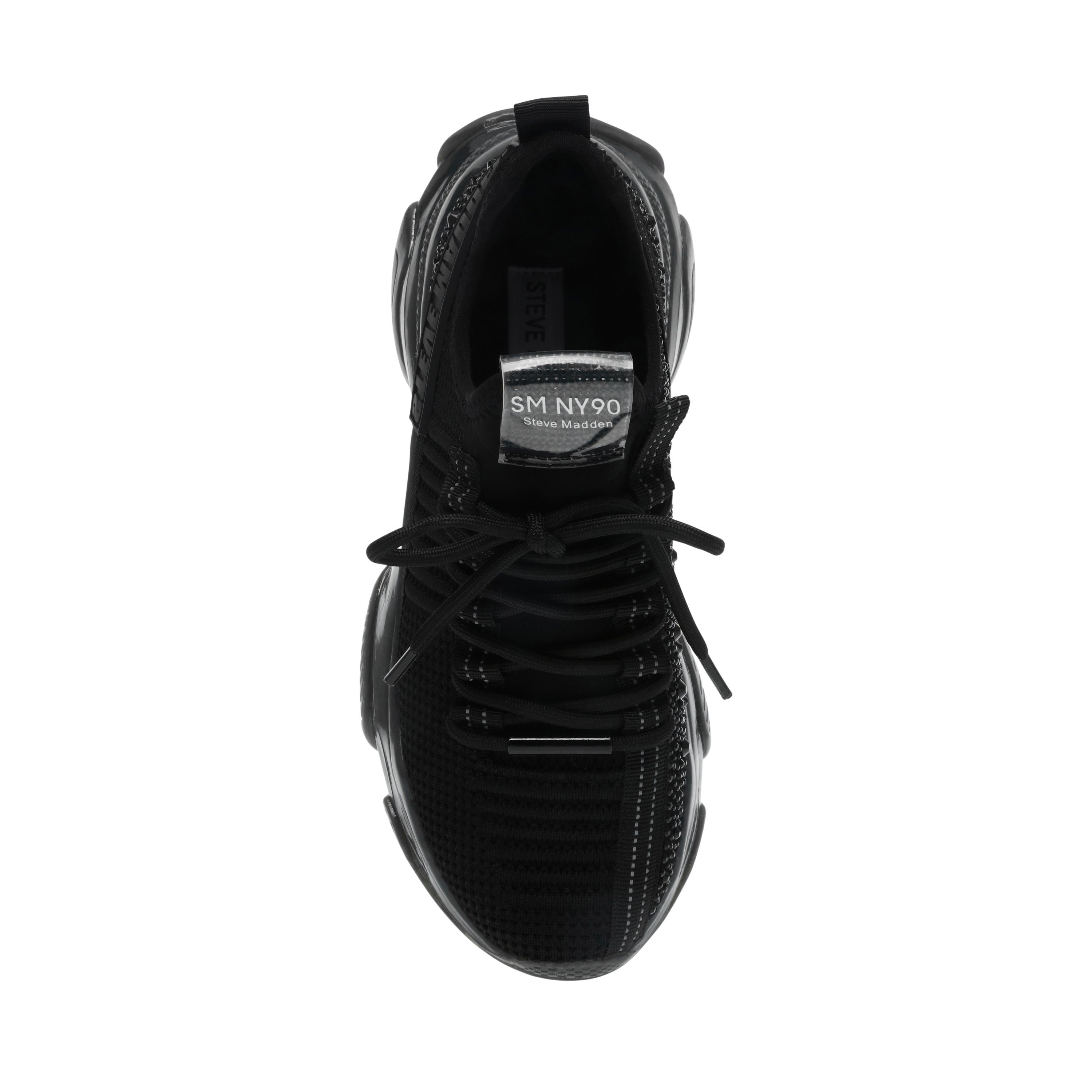 Steve Madden Maxilla-R-E baskets femme noir strass