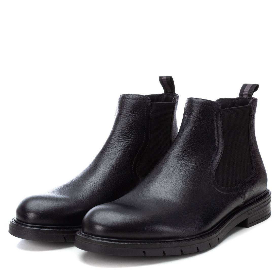 Carmela 16174902 bottines homme noir cuir chelsea