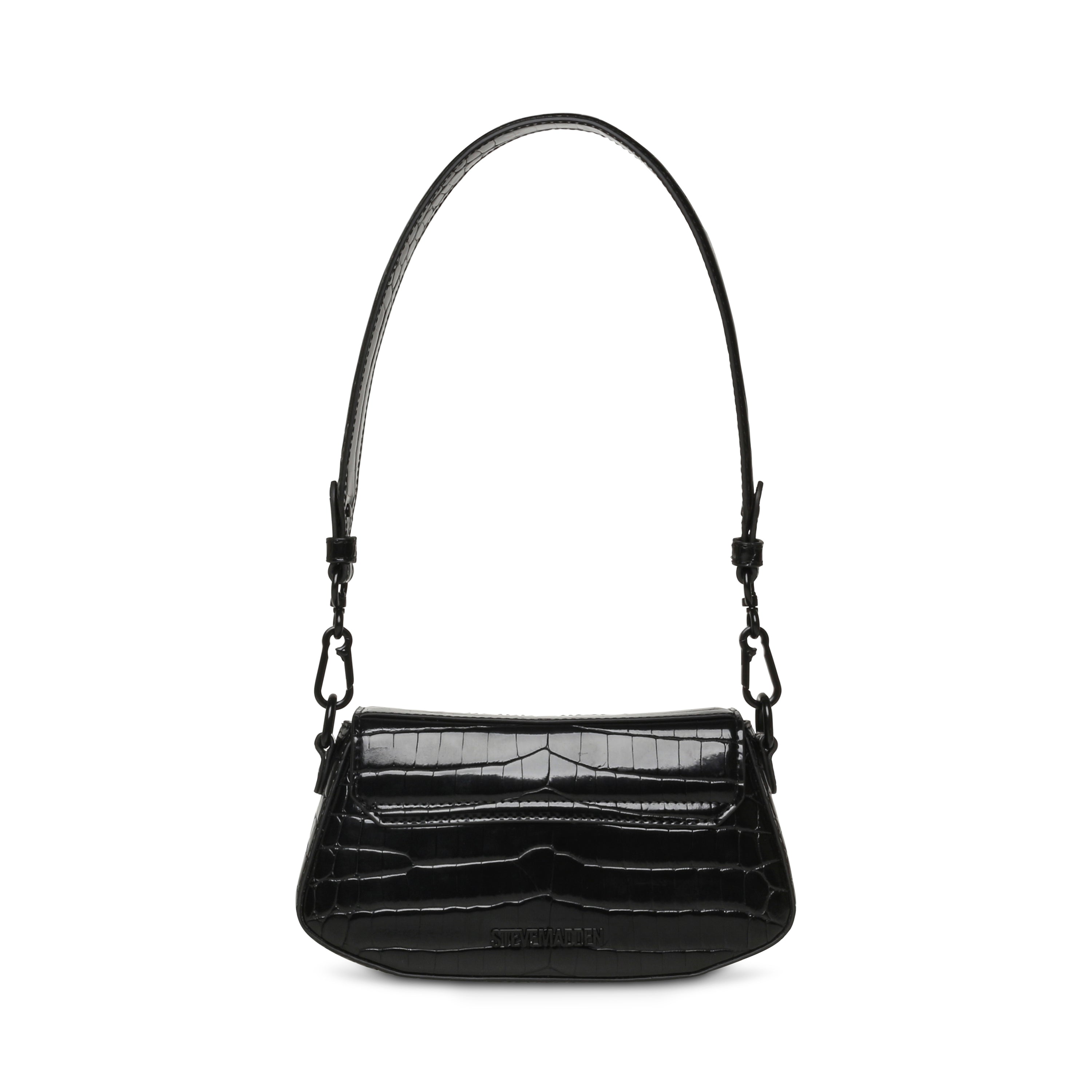 Steve Madden Btaiga-E sac épaule noir rabat 21 cm