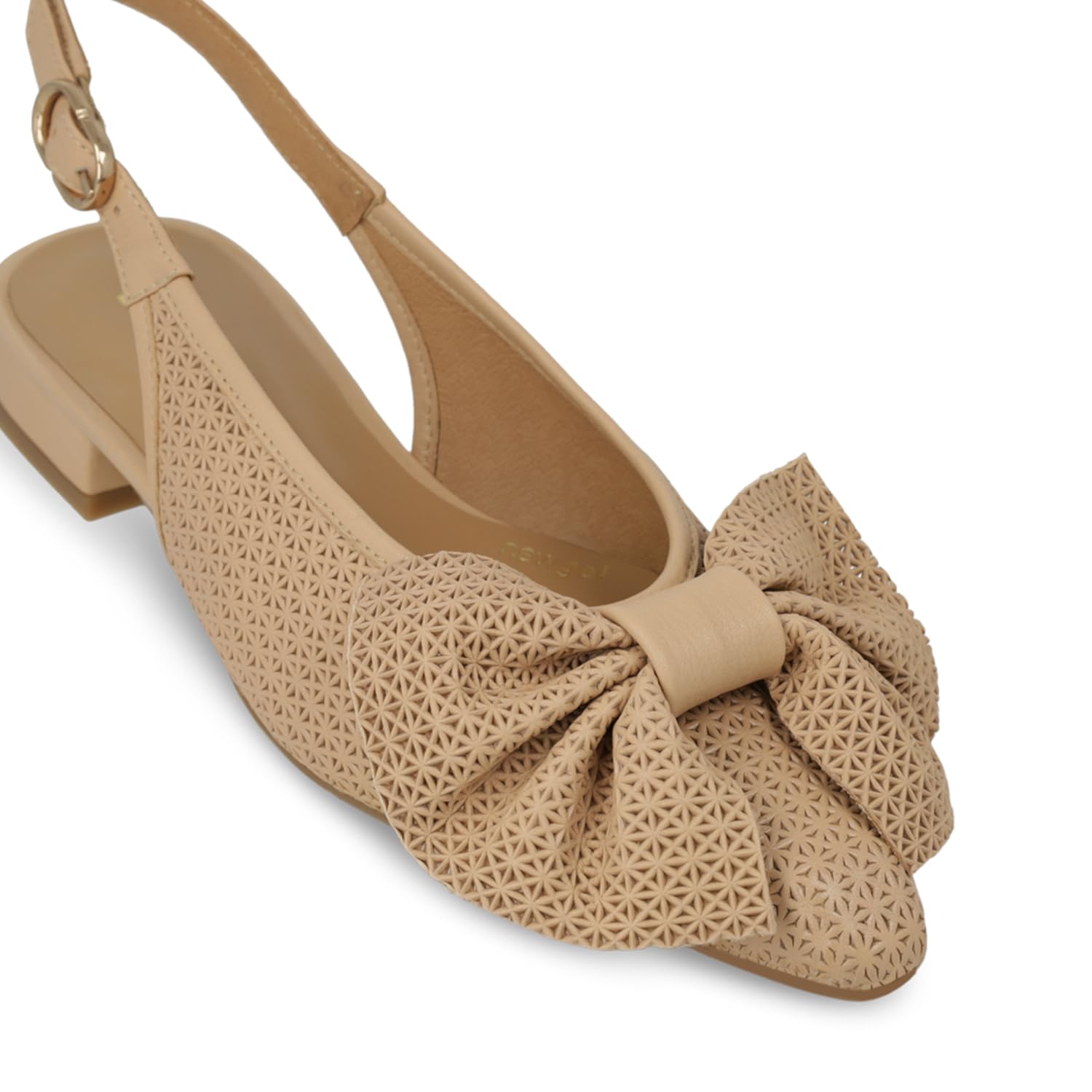 LODI BRO5258 ballerines beiges cuir véritable