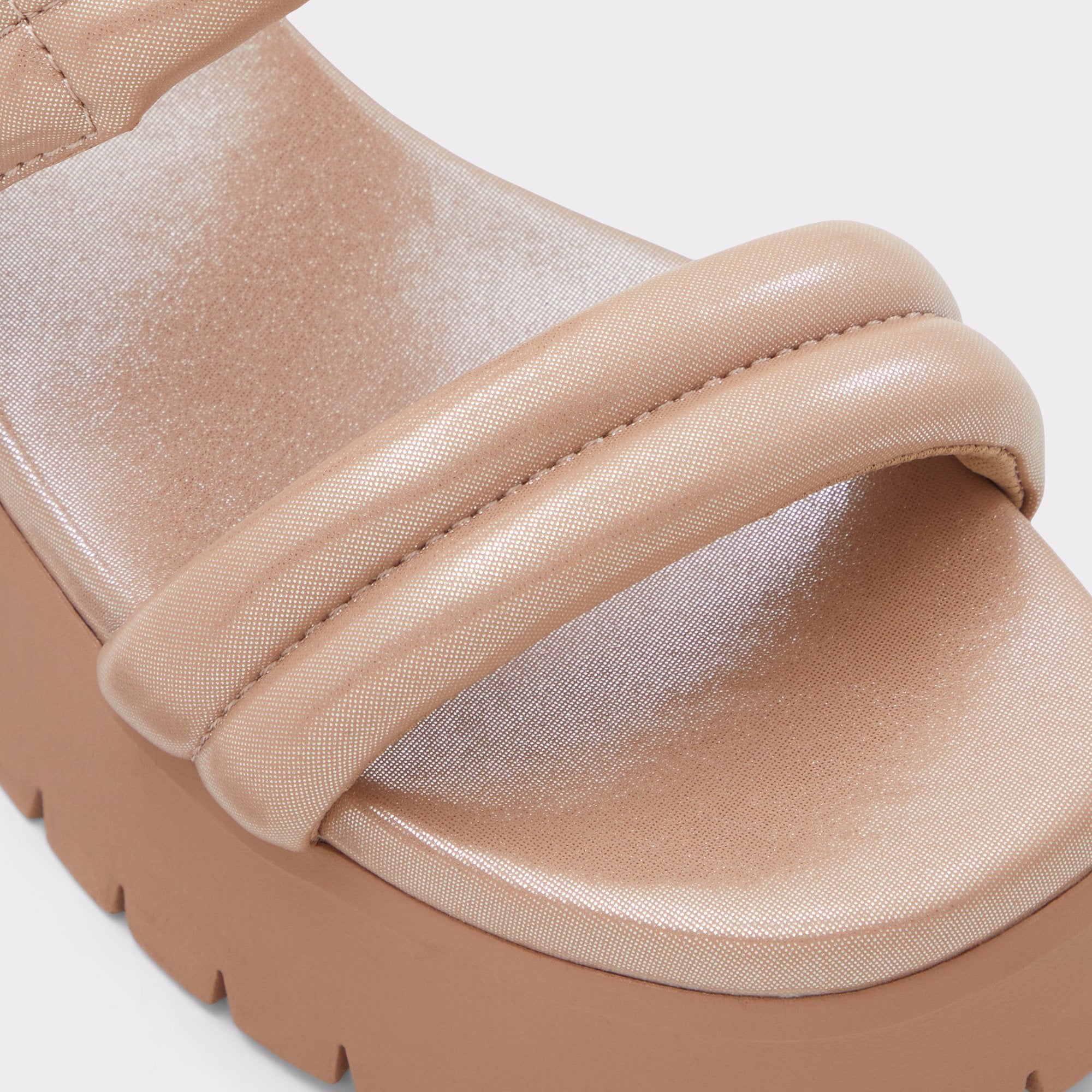 ALDO Mcguire sandales compensées scratch marron