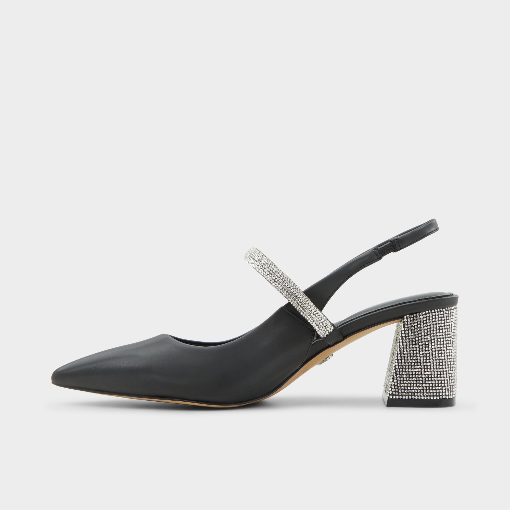 ALDO Kaiaria escarpins slingback noirs talon bloc