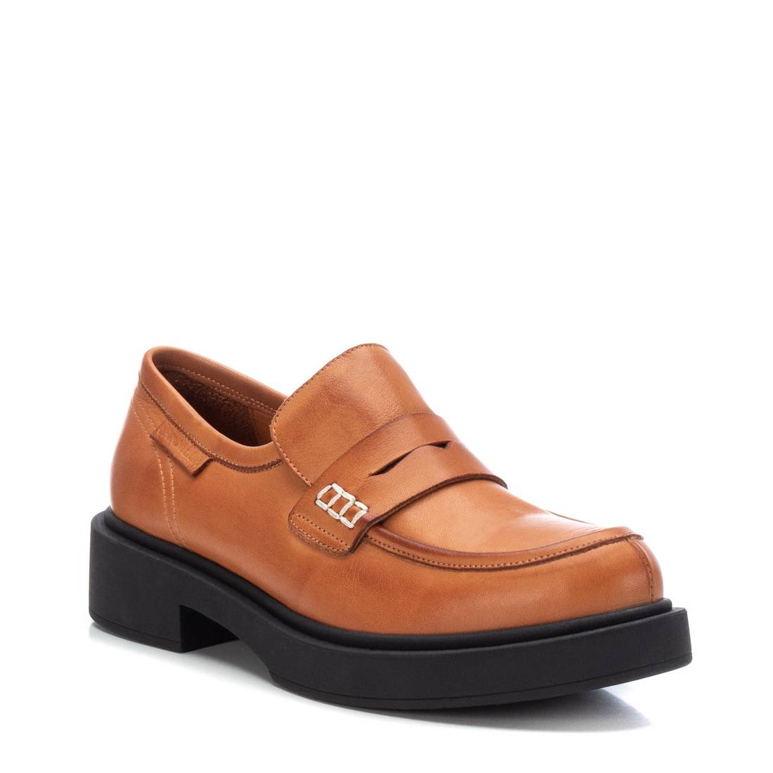 Carmela 16119002 mocassin femme marron cuir plat