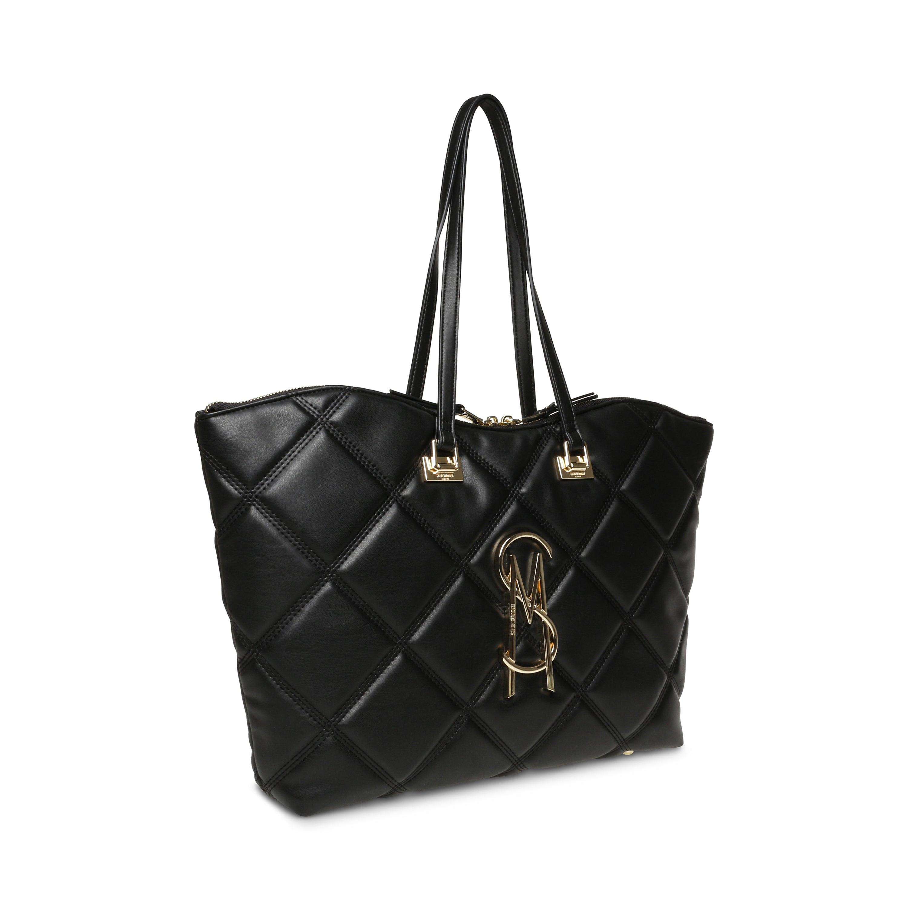 Steve Madden Bvuse sac cabas noir doré synthétique