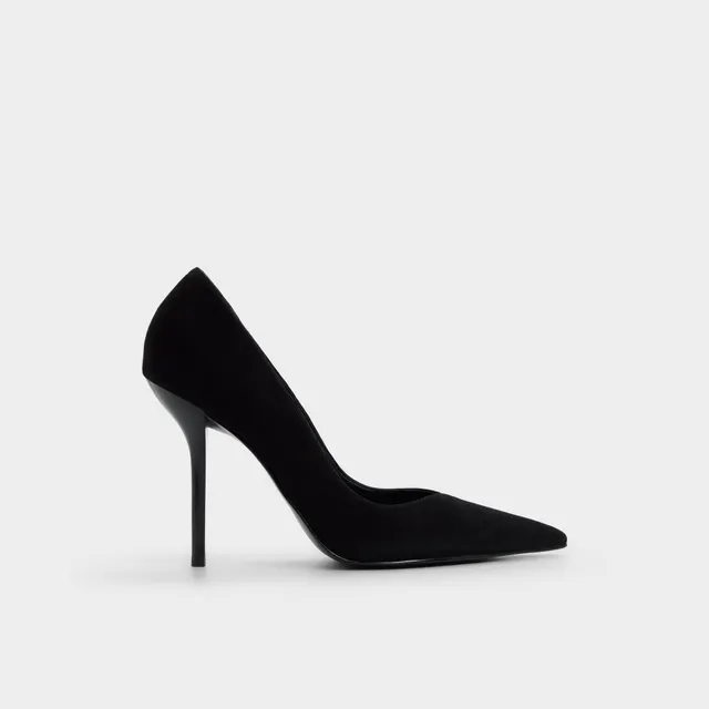 ALDO Emelie escarpins suède noirs talon haut
