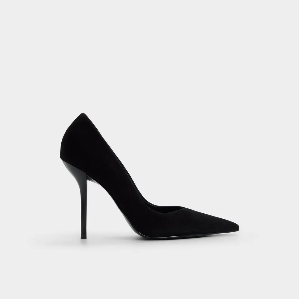 ALDO Emelie escarpins suède noirs talon haut