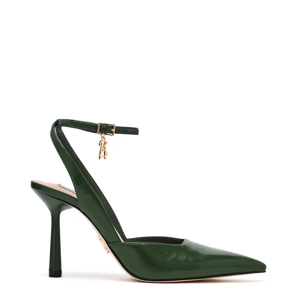 Steve Madden Ashanti escarpin vert talon 9 cm