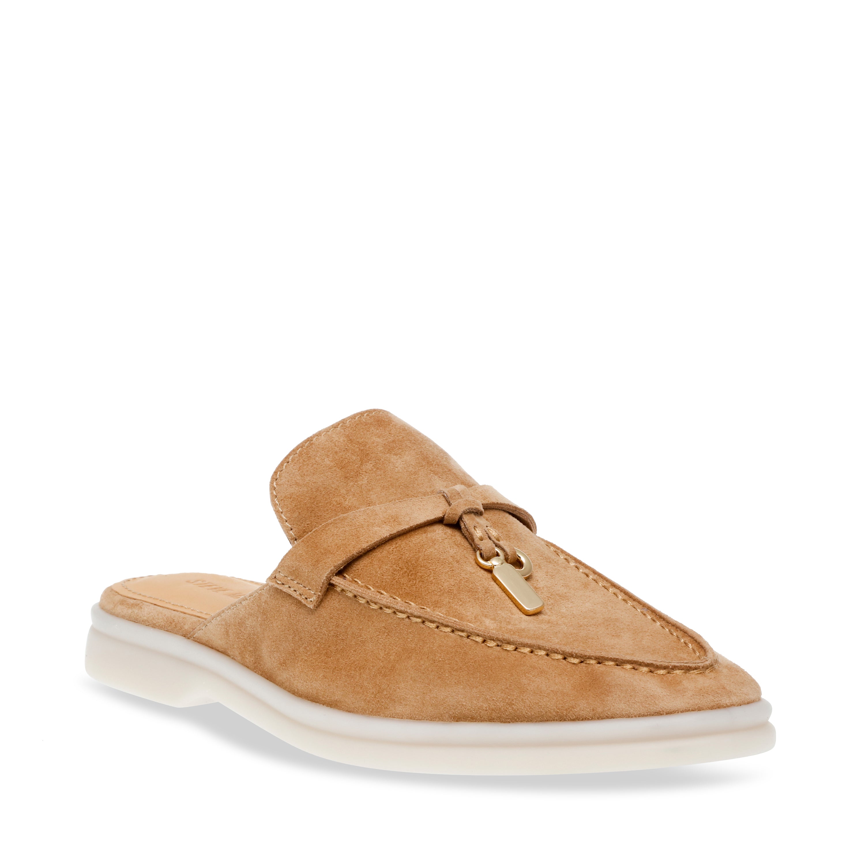 Steve Madden Patrizia mules sandales daim taupe