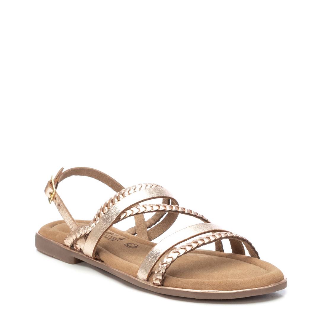 Carmela 16238501 sandale cuir doré boucle