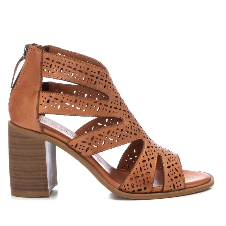 Carmela 16069402 sandales femme marron cuir 9 cm