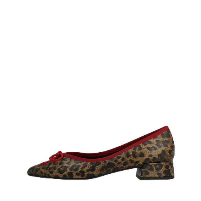 LODI Amelia ballerines animal print cuir