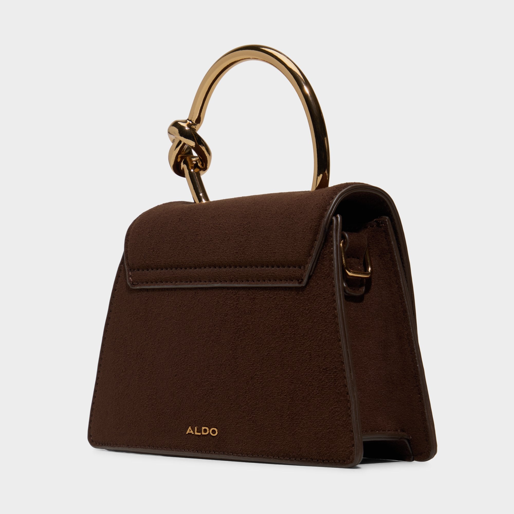 ALDO Aellaax sac à main marron matelassé