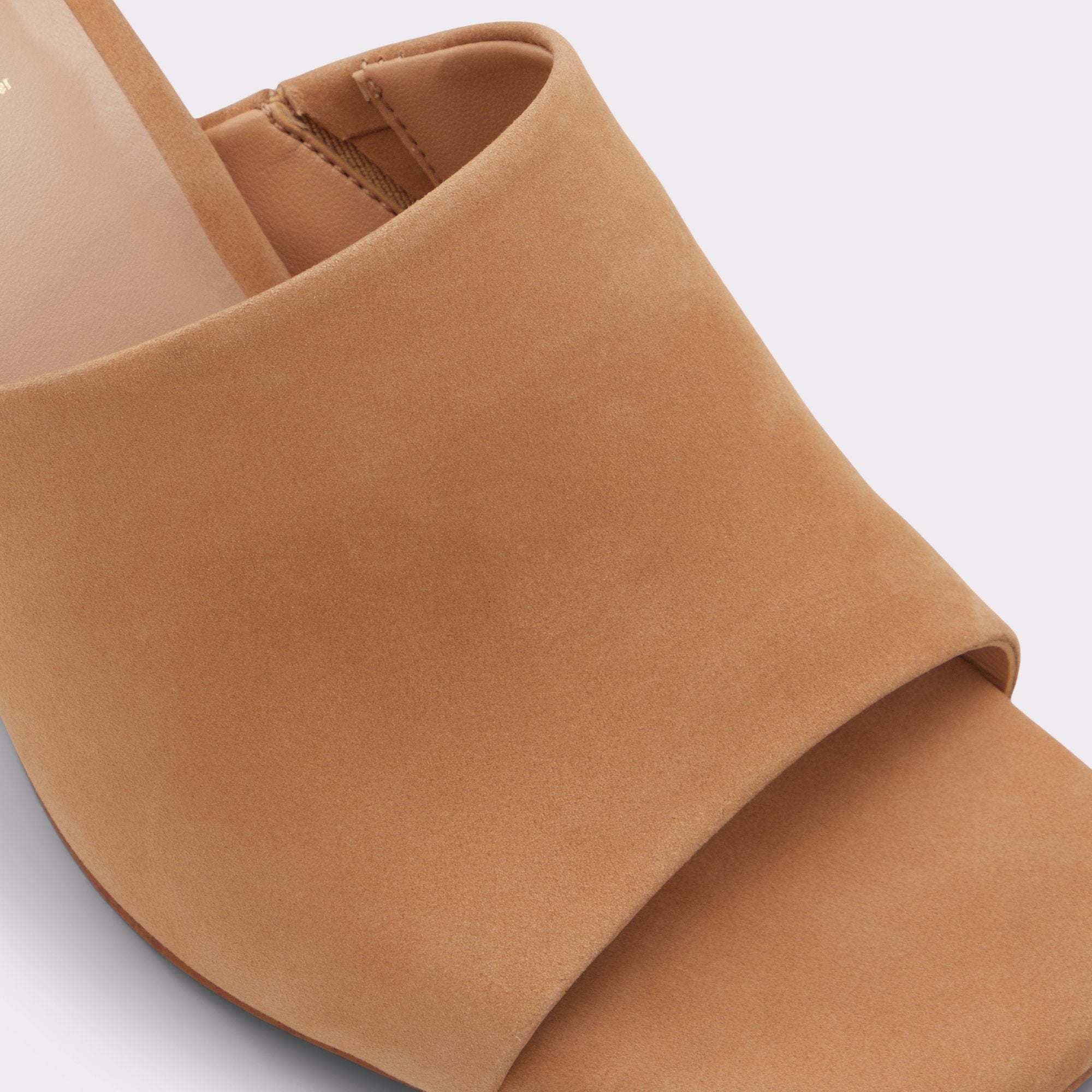 ALDO Harans mules marron talon bloc