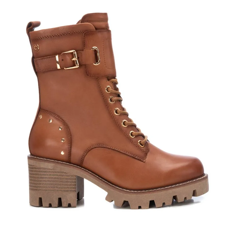 Carmela 16087702 bottines cuir marron talon 6 cm