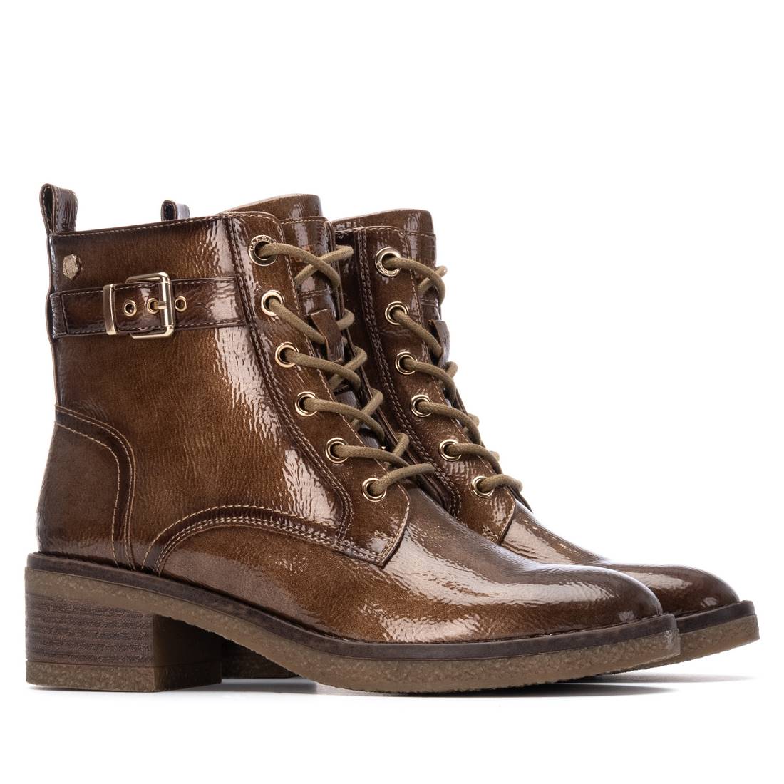 Carmela 16257702 bottine femme marron talon moyen