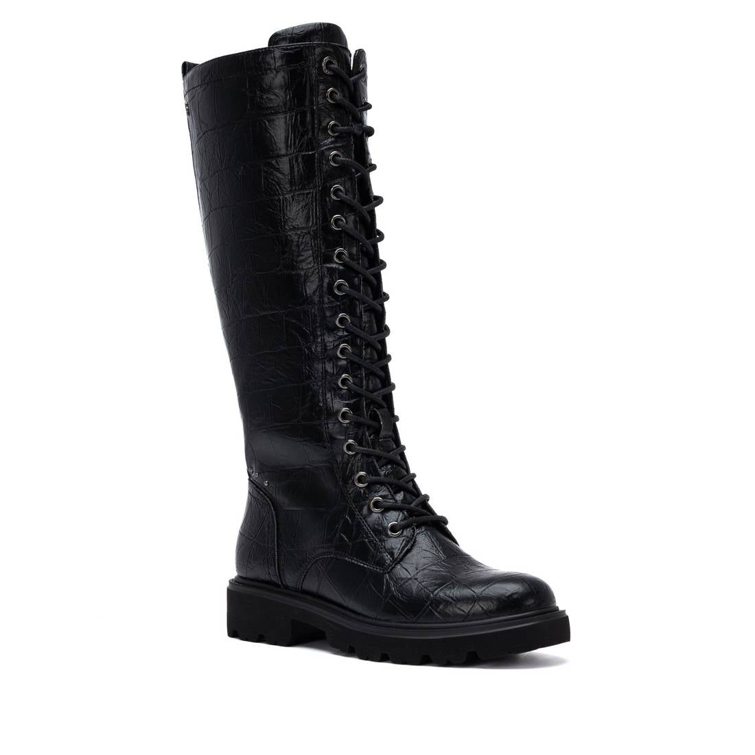 Carmela 16435802 bottes militaire noir lacets
