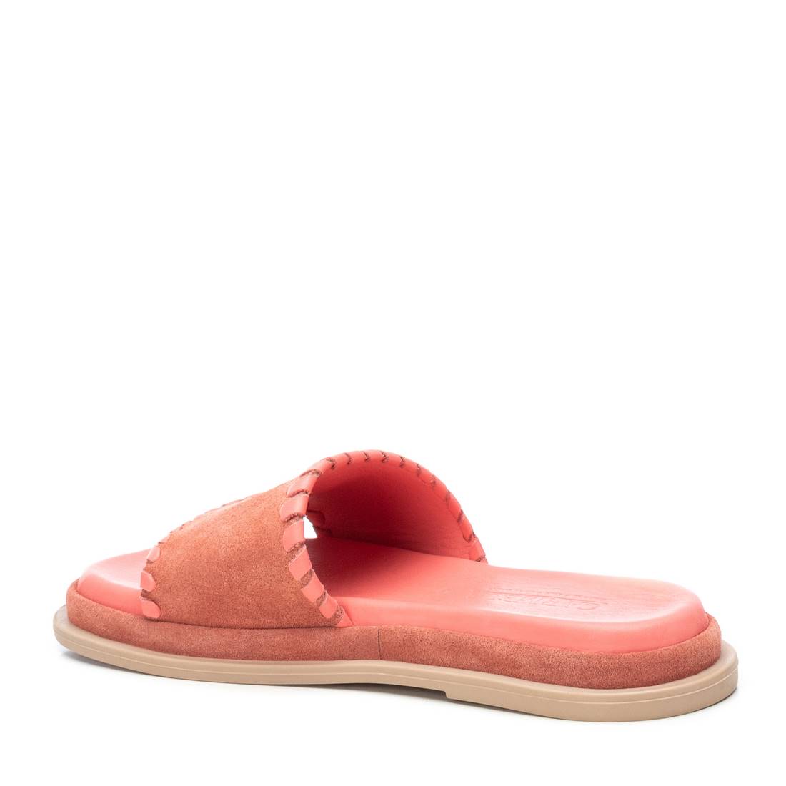 Carmela 16077802 sandales femme cuir rouge plat