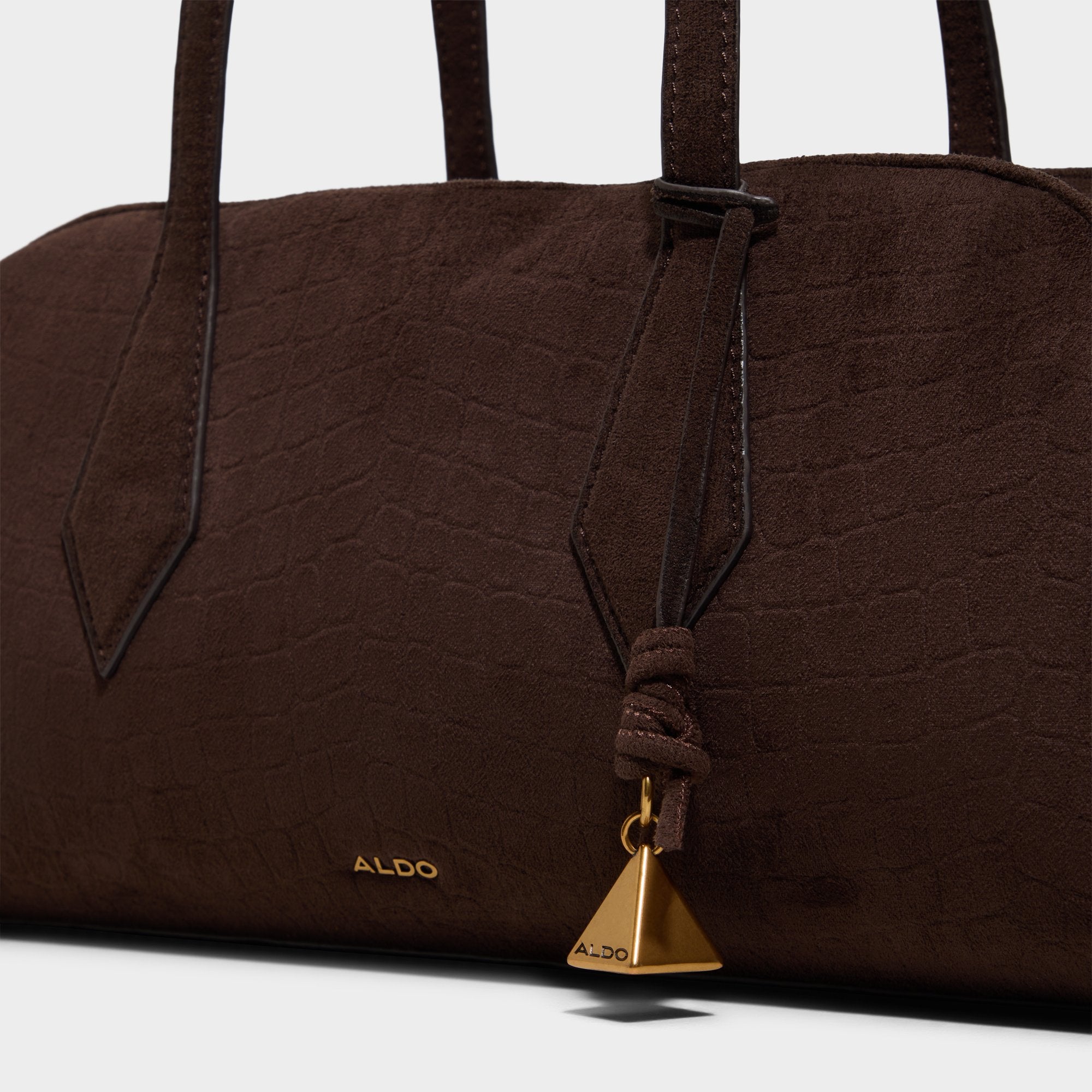 ALDO The Everyday Bag sac suède matelassé