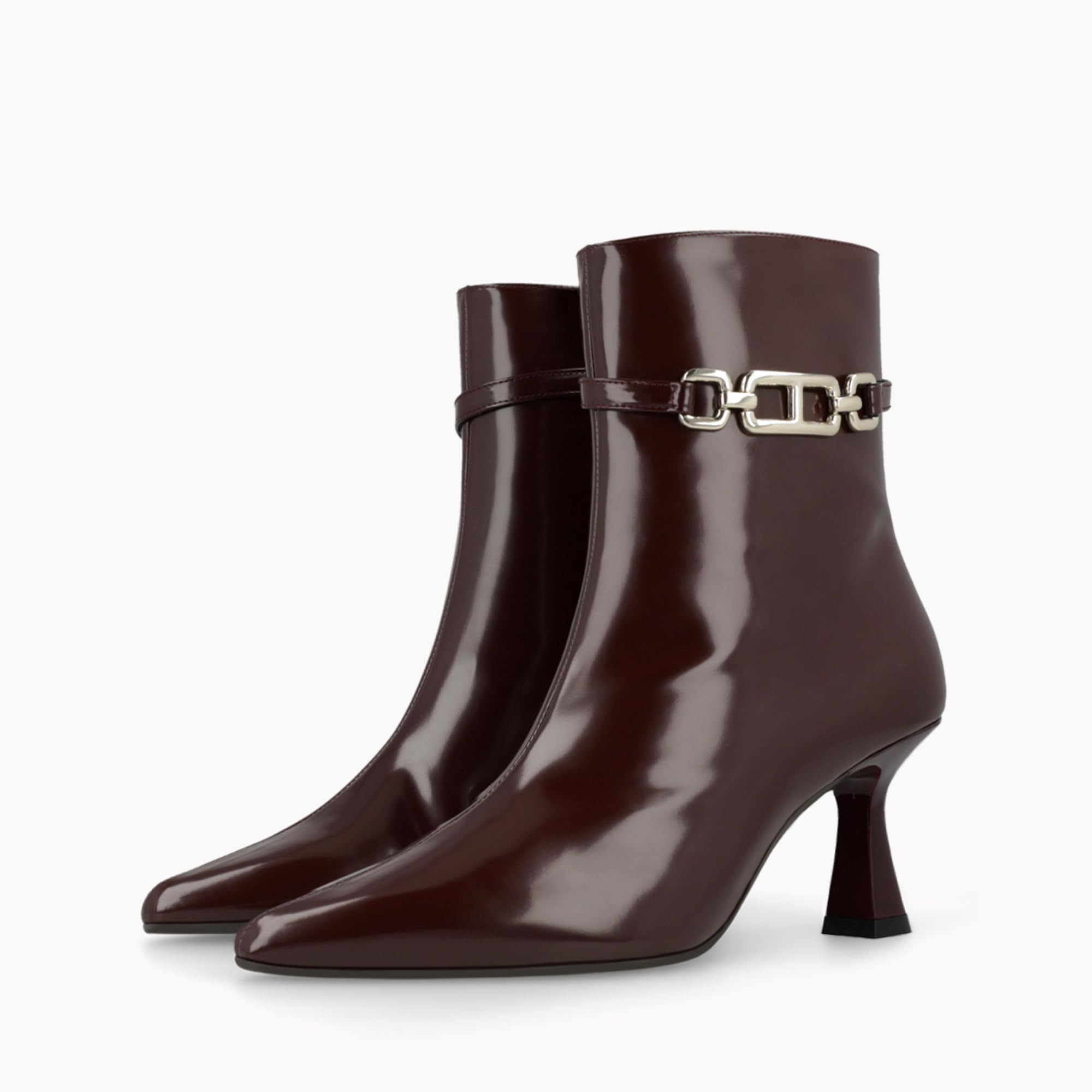 LODI Gominola-P bottines cuir bordeaux confort