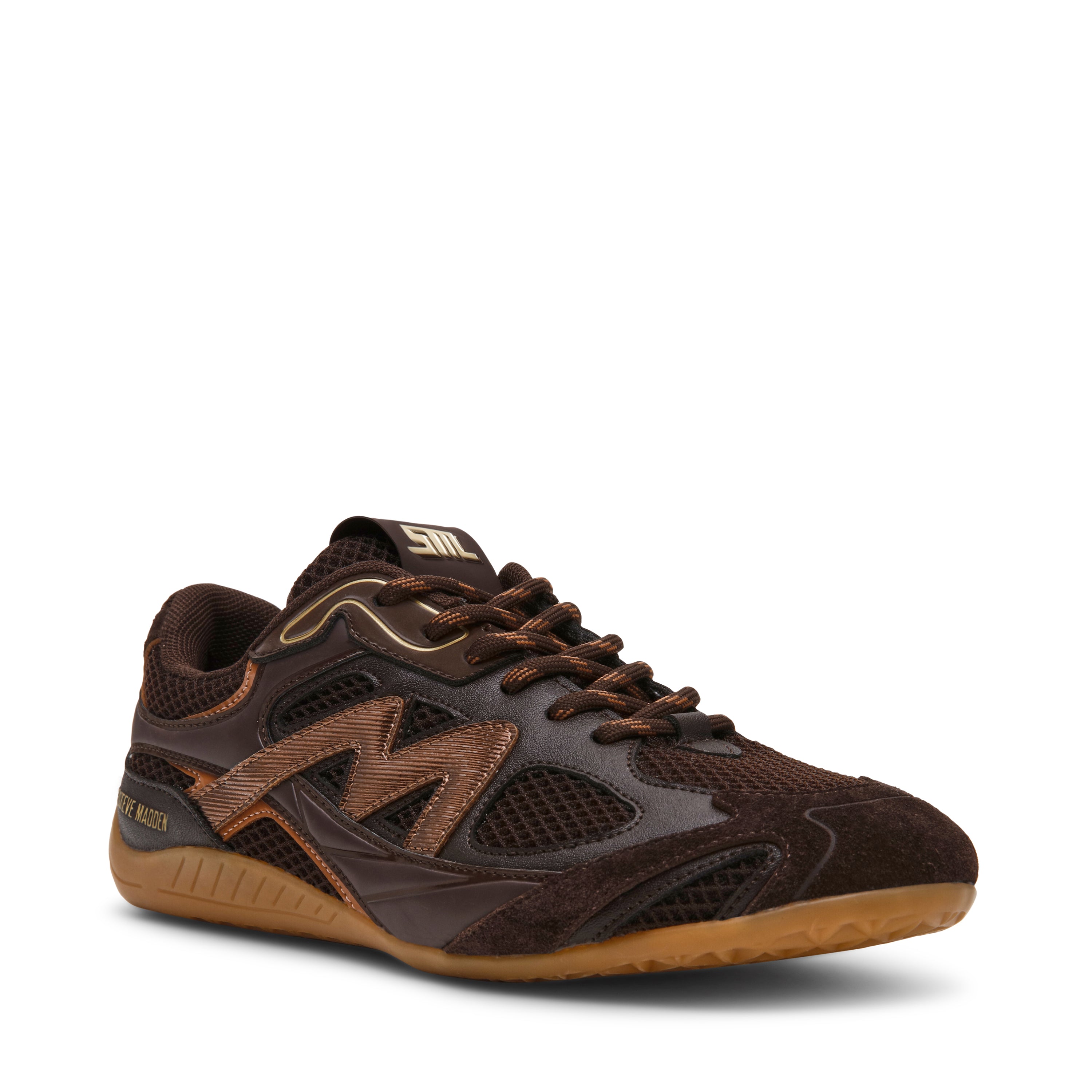 Steve Madden Rally Time baskets marron chocolat lacets